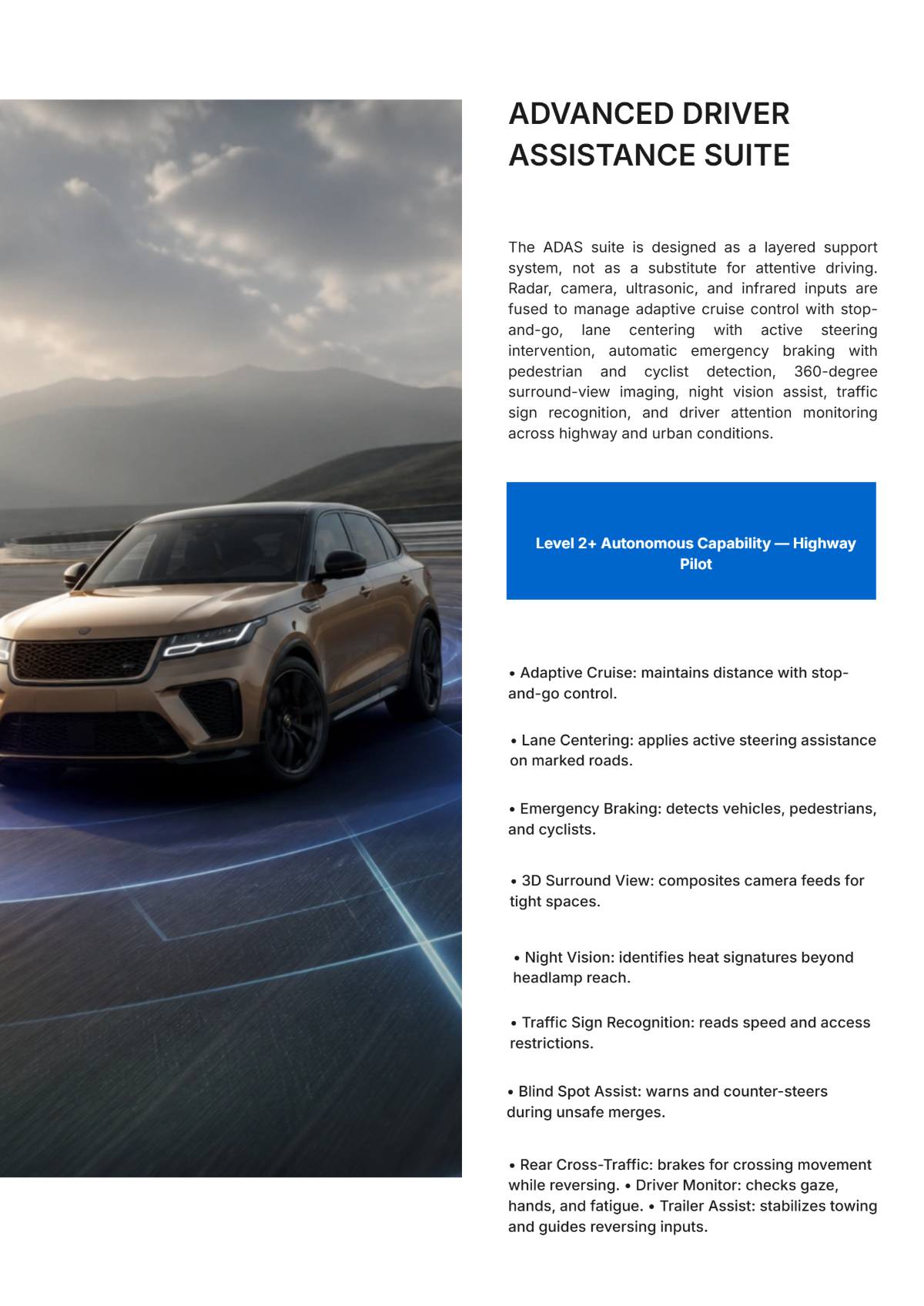 Free Vehicle Spec Sheet Catalog Template to Edit Online