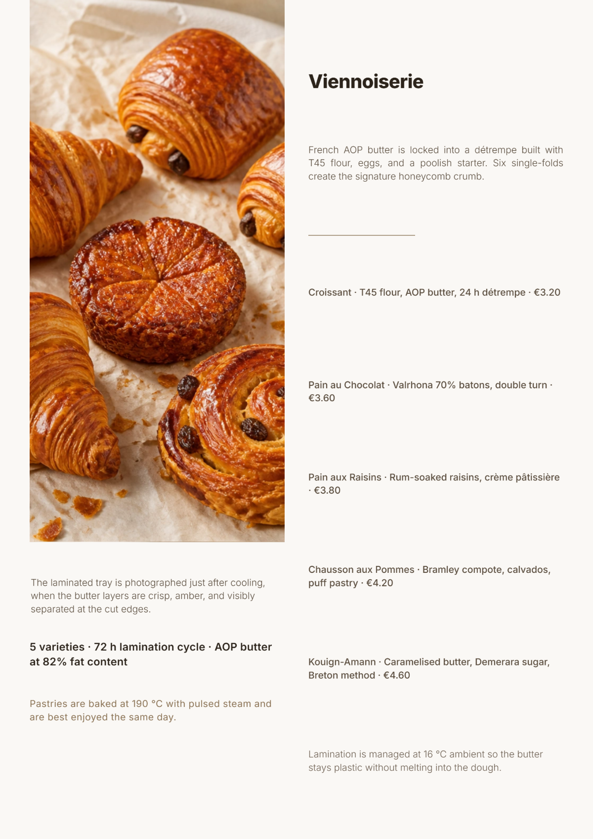 Free Bakery Products Catalog Template to Edit Online
