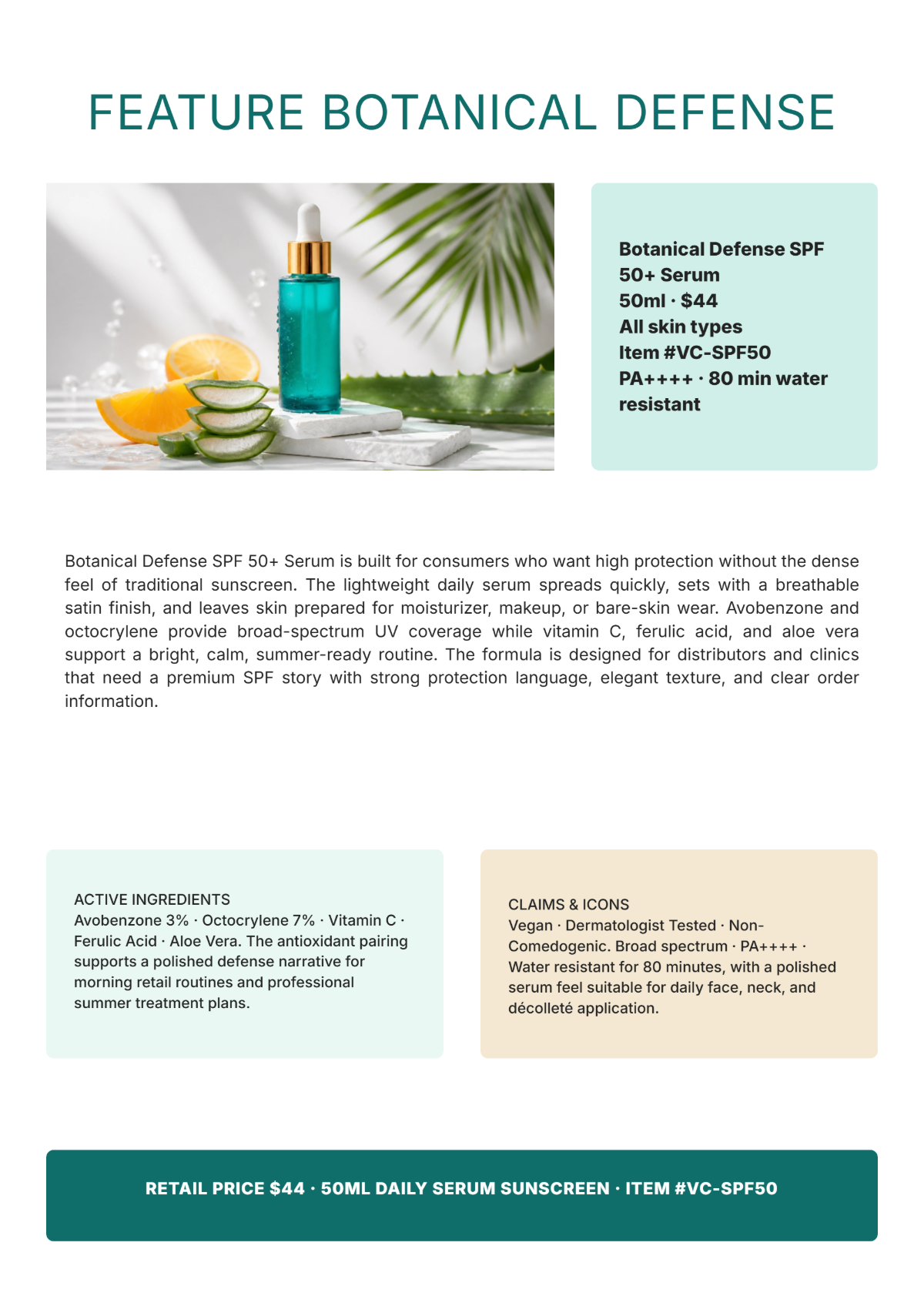 Free Skincare Products Catalog Template to Edit Online
