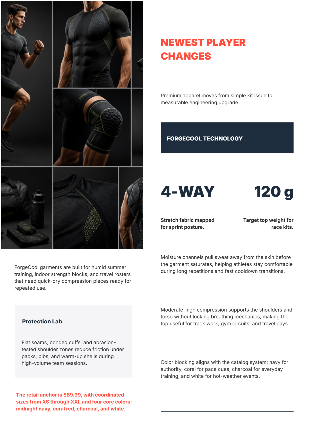 Free Sporting Goods Catalog Template to Edit Online