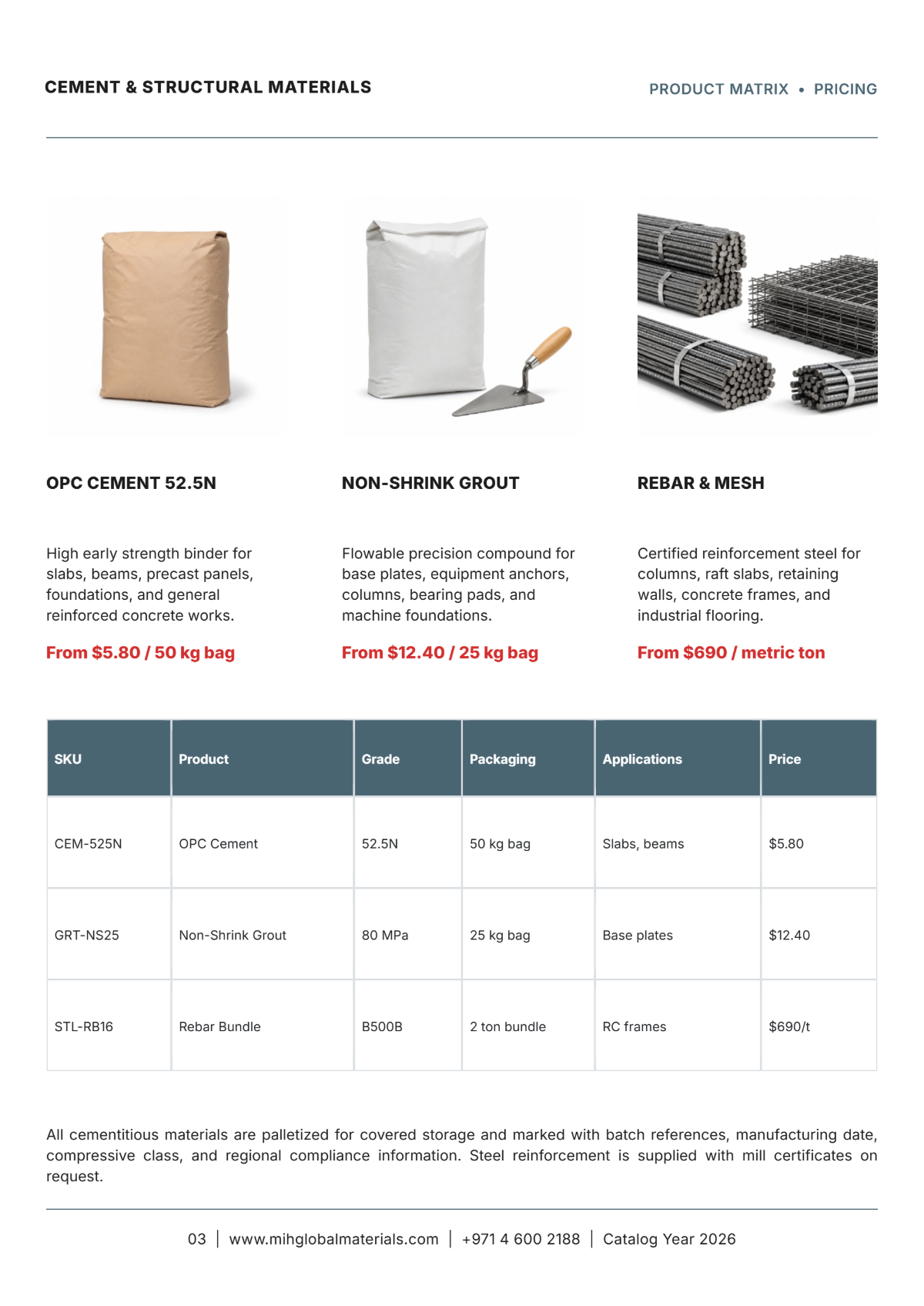 Free Building Material Catalog Template to Edit Online