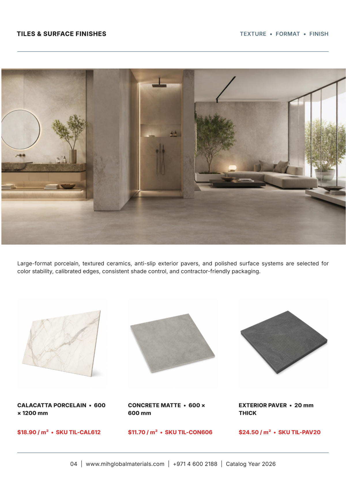 Free Building Material Catalog Template to Edit Online