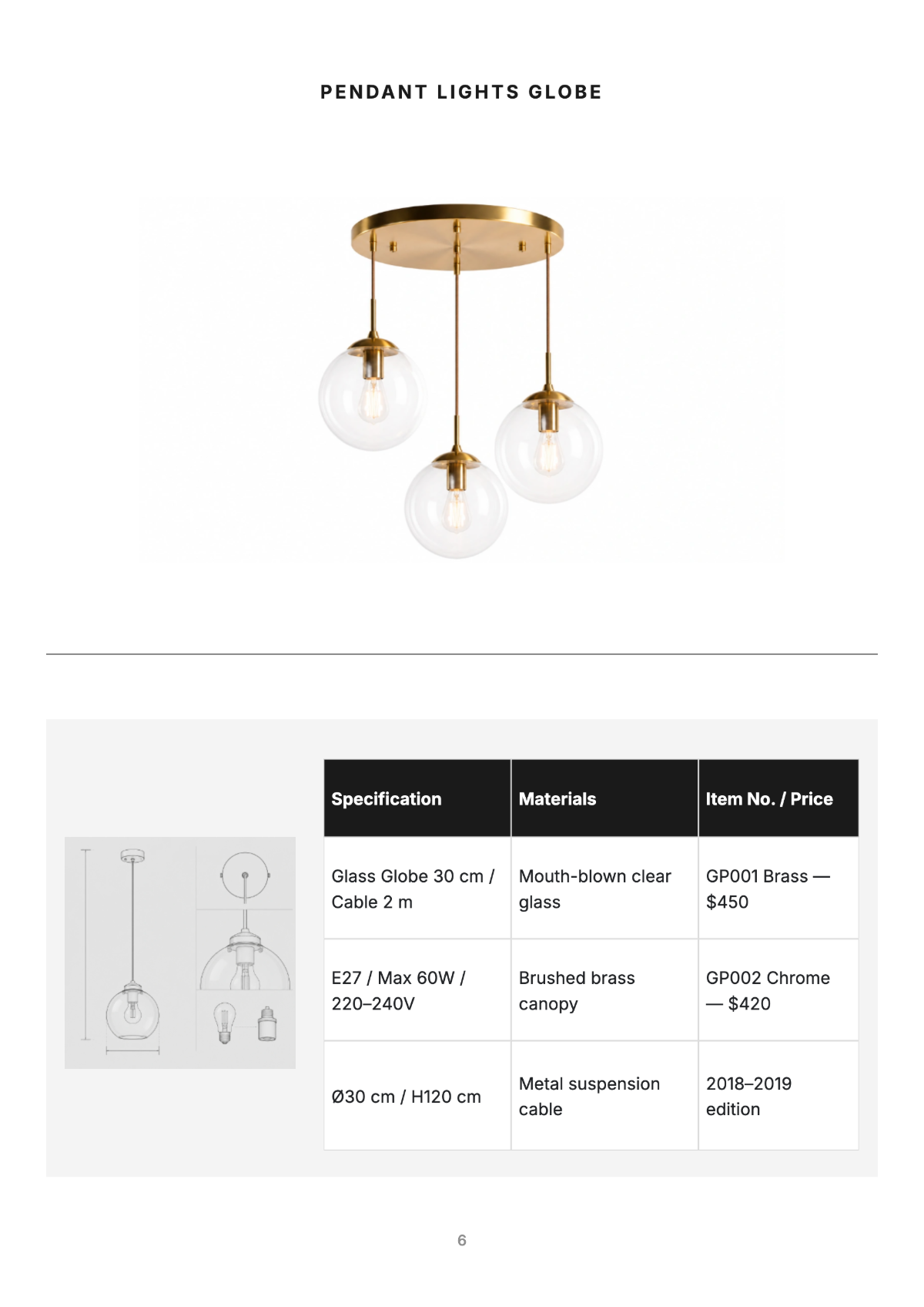 Free Lighting Catalog Template to Edit Online
