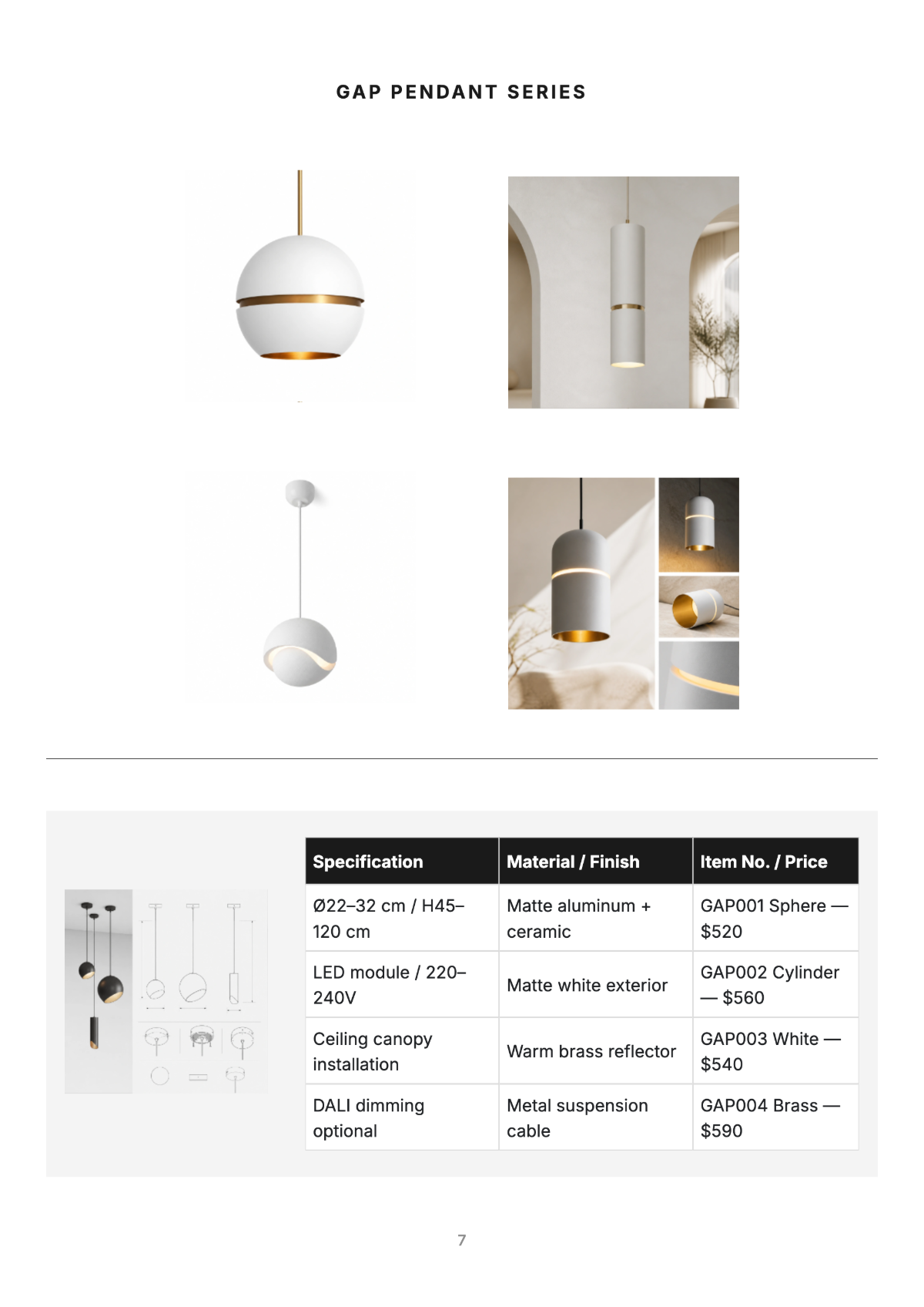 Free Lighting Catalog Template to Edit Online
