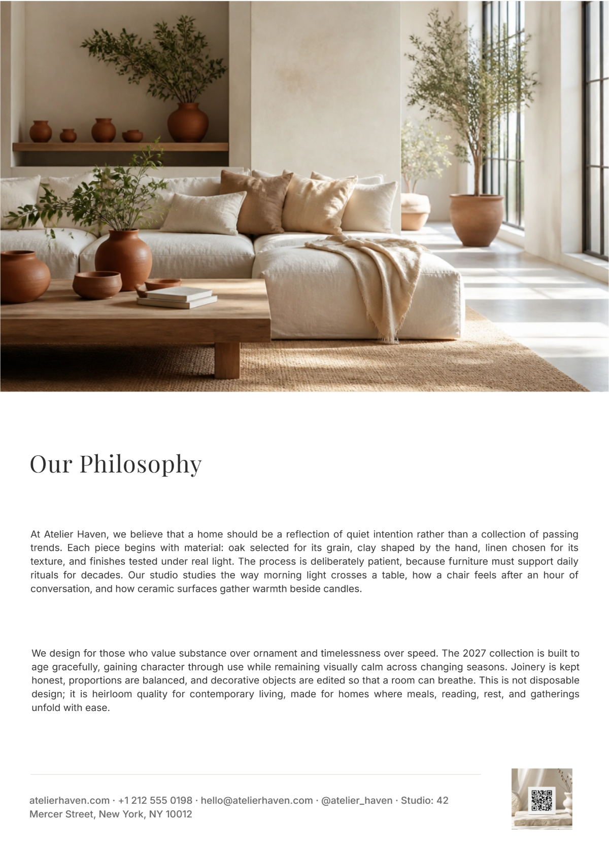 Free Home Catalog Template to Edit Online