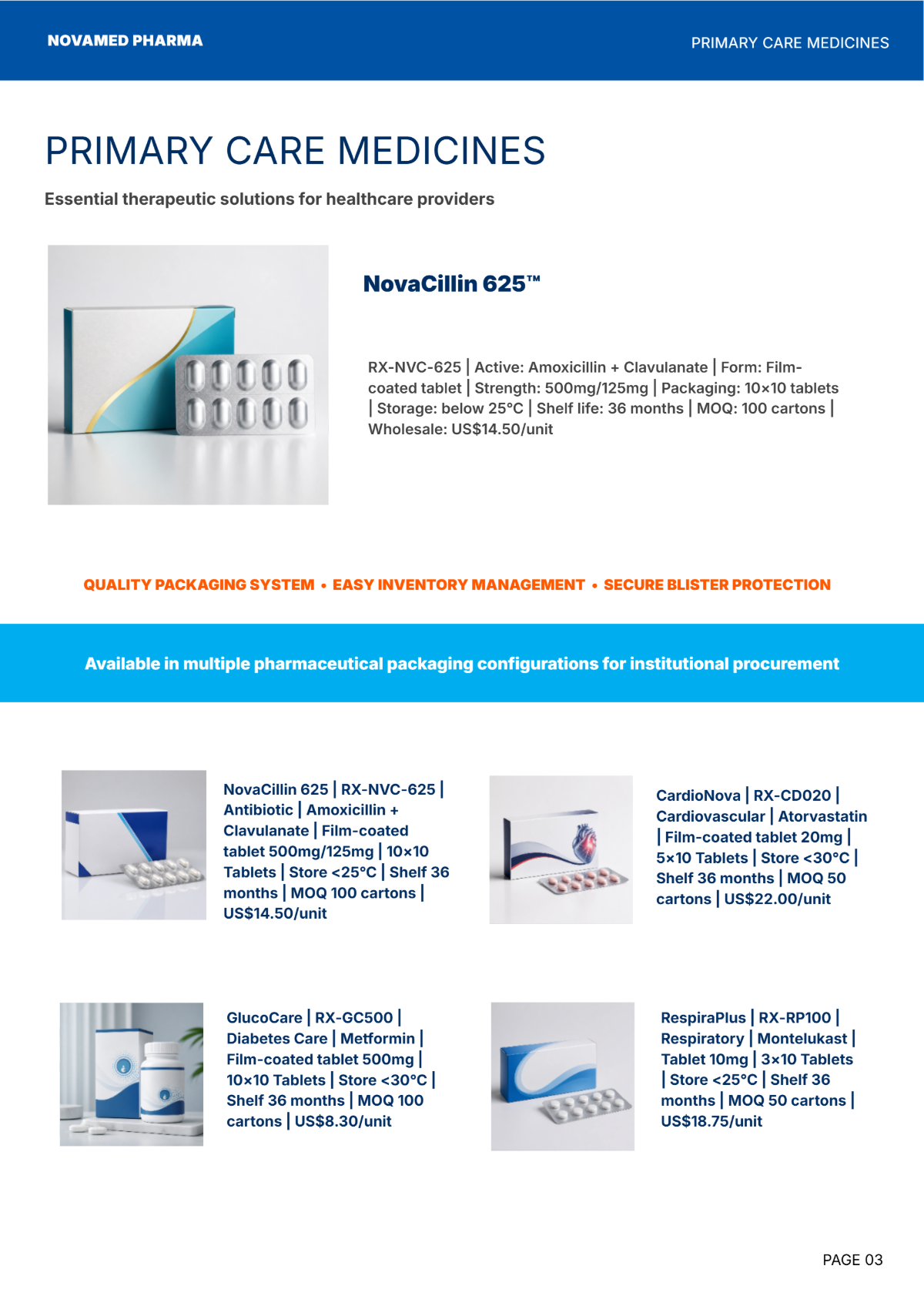 Free Pharma Catalog Template to Edit Online