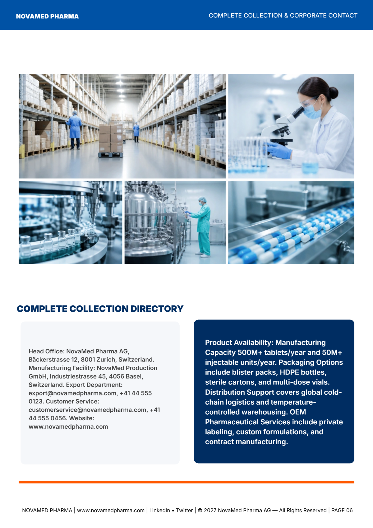 Free Pharma Catalog Template to Edit Online