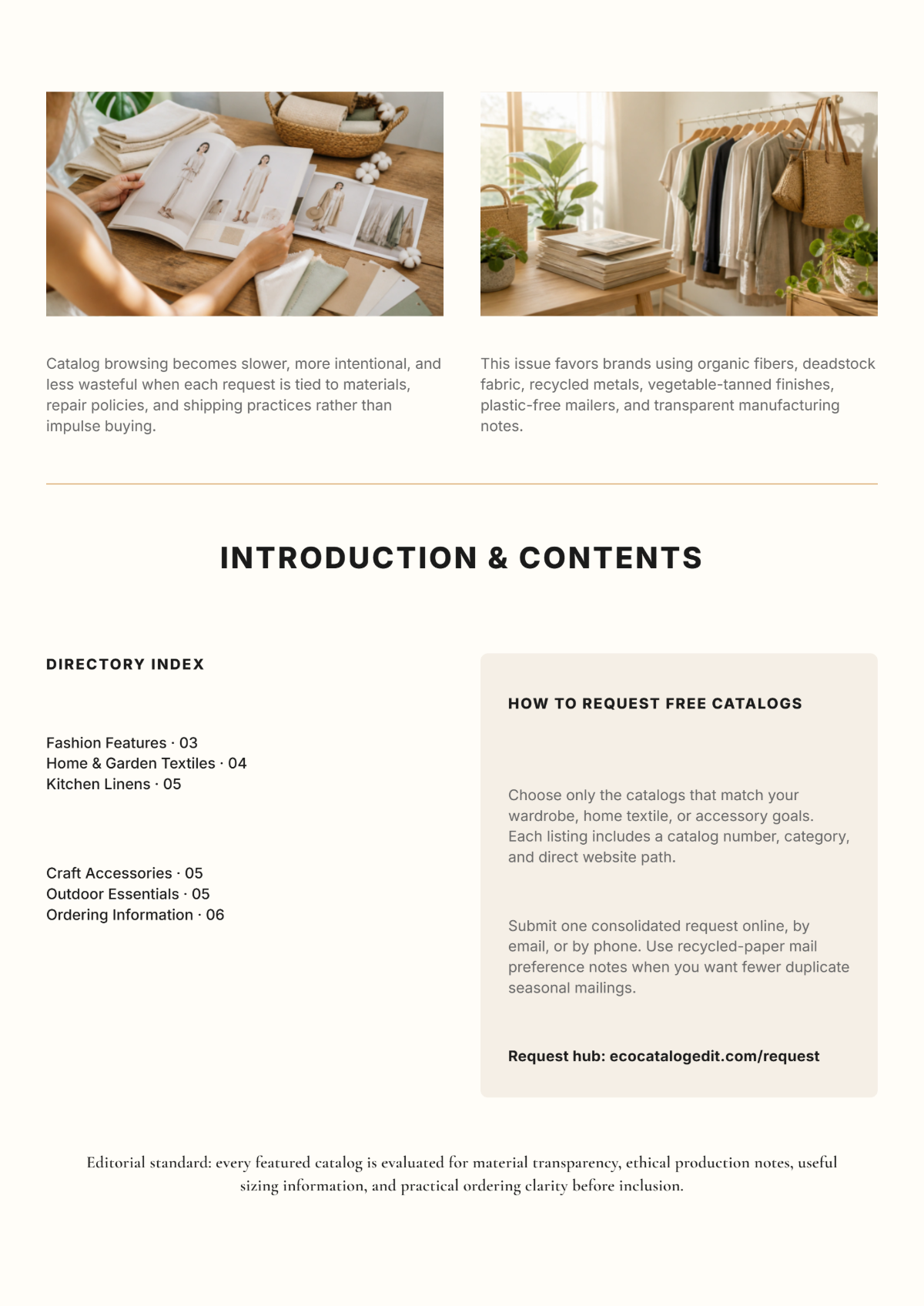 Free Mail Order Catalog Template to Edit Online