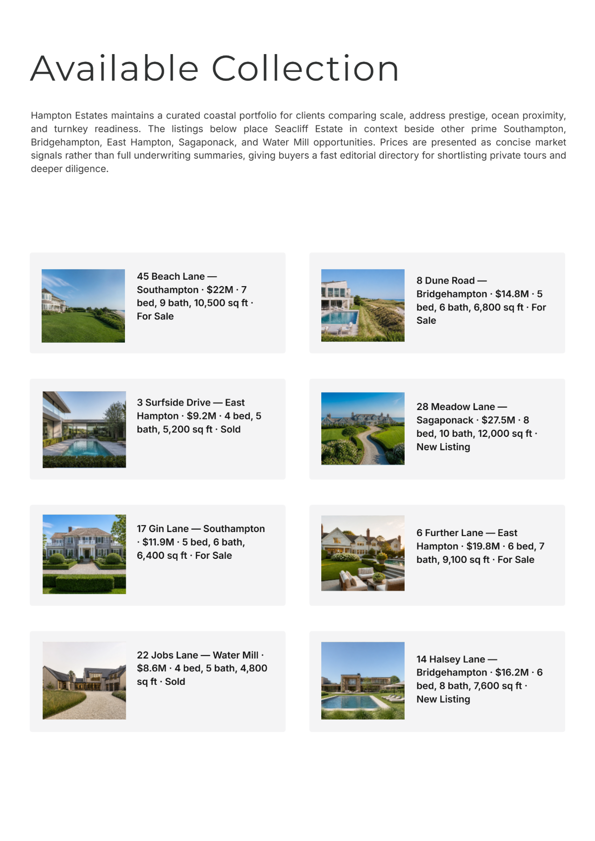 Free Luxury Real Estate Catalog Template to Edit Online