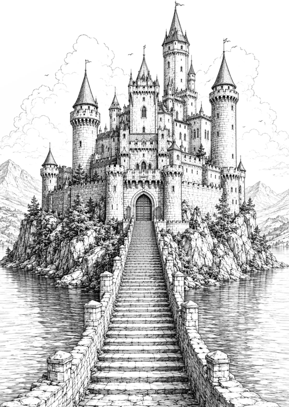 Medieval Castle Drawing - AI Drawing Generator, Create Drawing Images Online Medieval Castle Drawing - AI Drawing Generator, Create Drawing Images Online