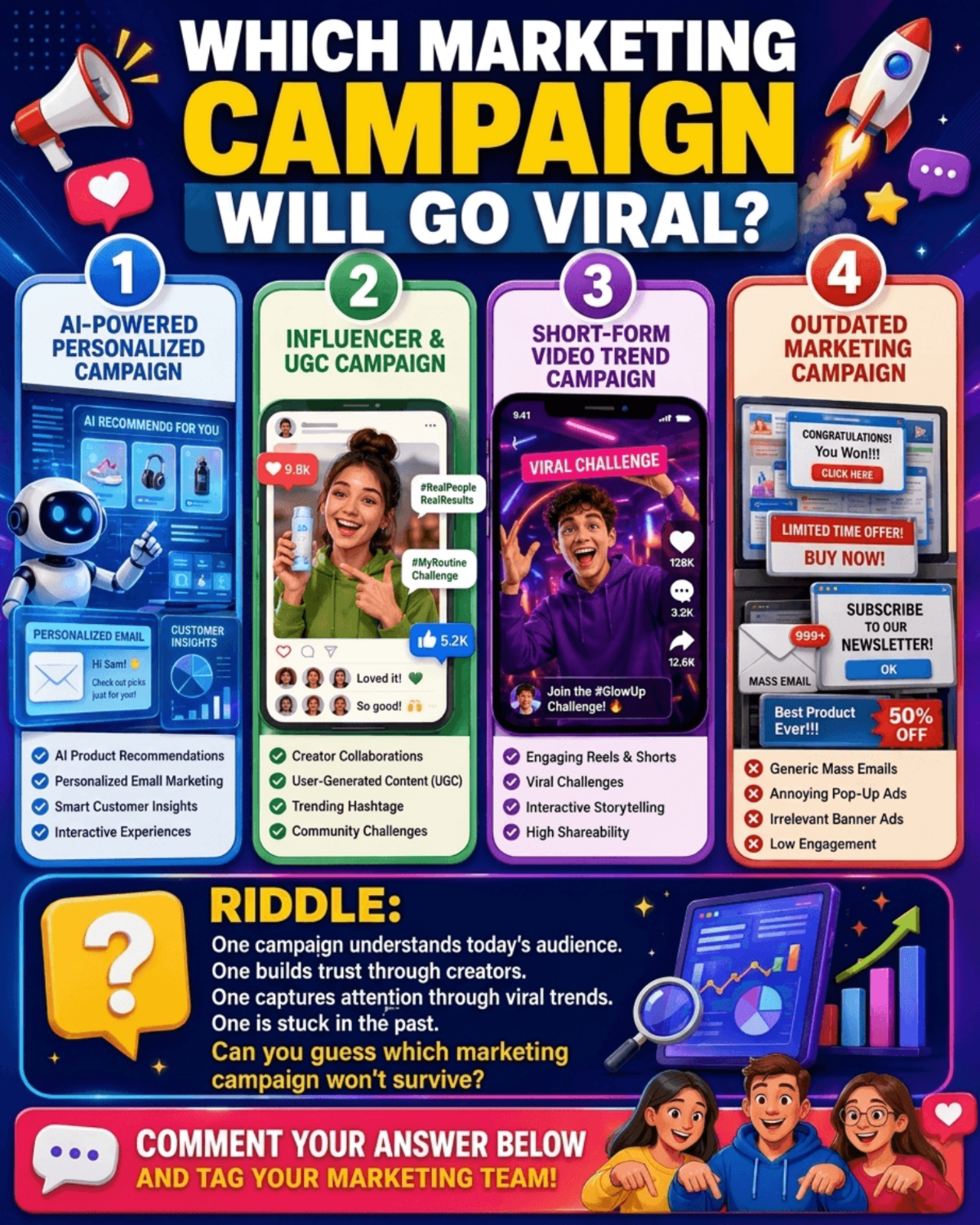 Marketing Campaign Riddle - AI Riddle Generator, Create Riddle Designs Online