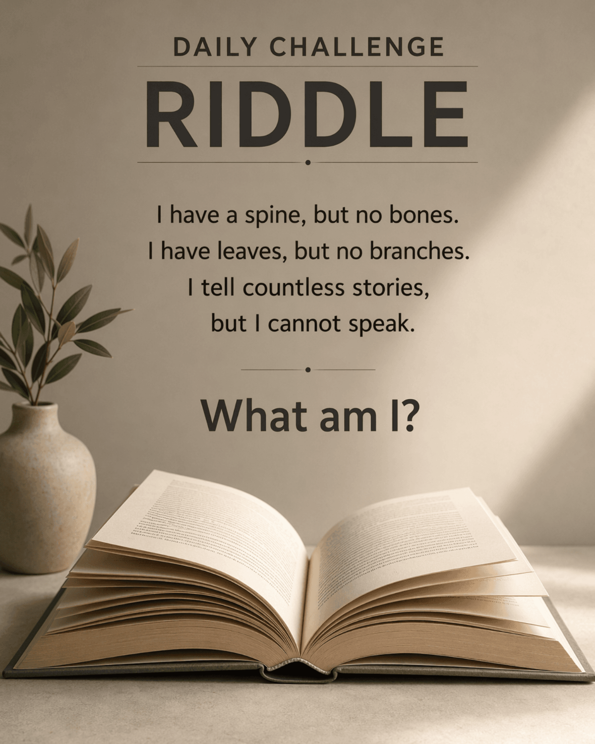 Daily Challenge Riddle - AI Riddle Generator, Create Riddle Designs Online