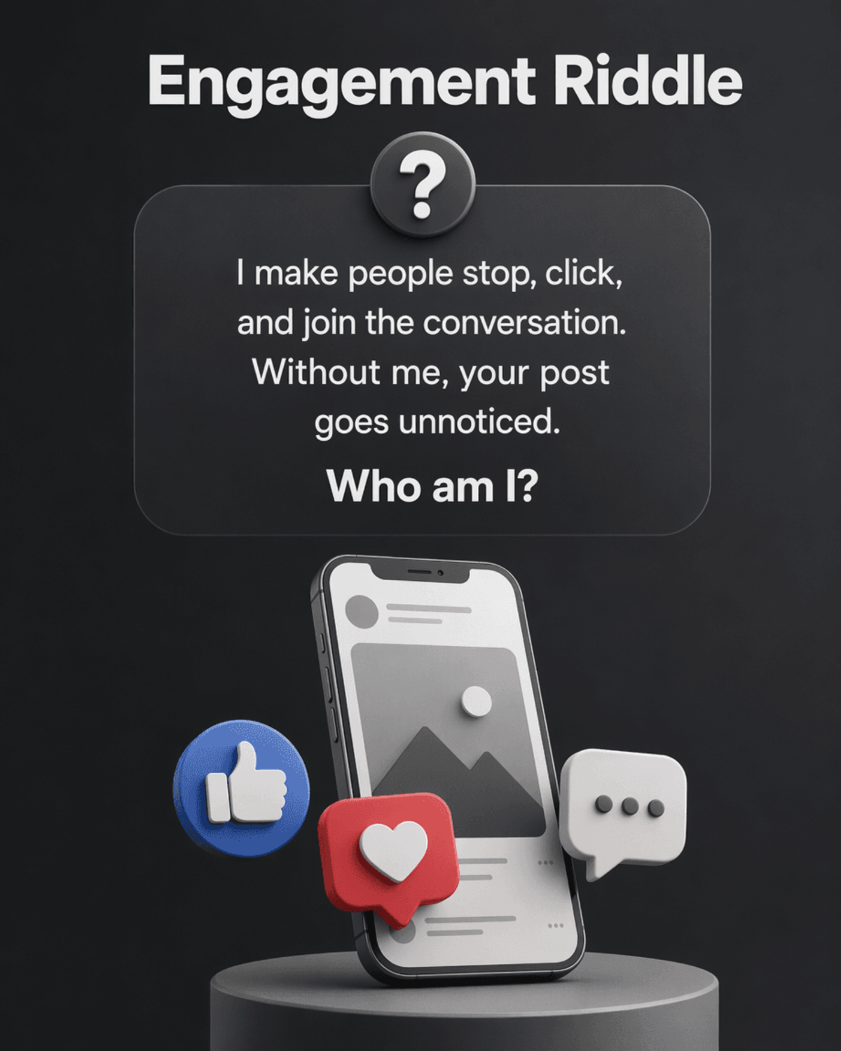 Audience Engagement Riddle - AI Riddle Generator, Create Riddle Designs Online