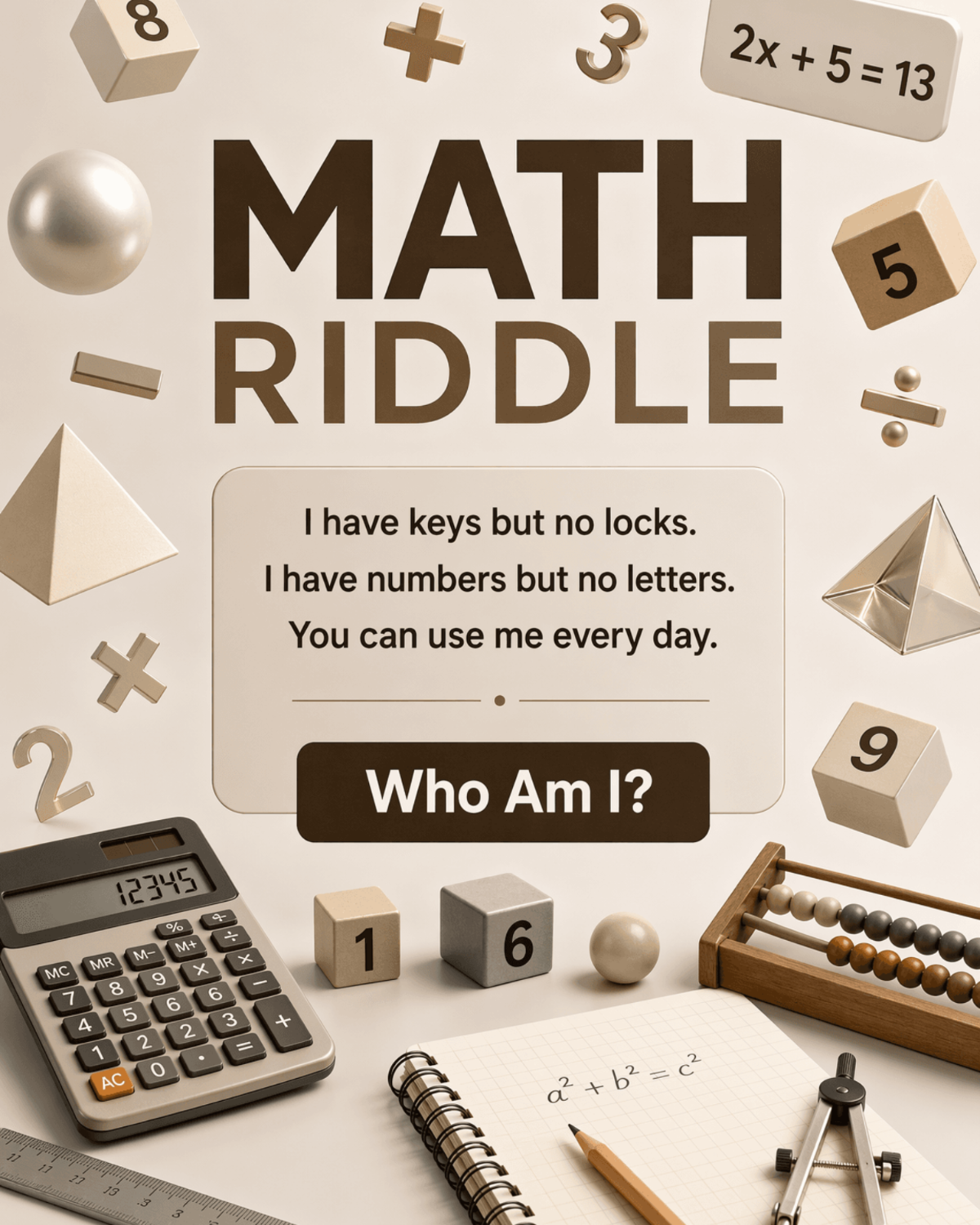 Math Riddle - AI Riddle Generator, Create Riddle Designs Online