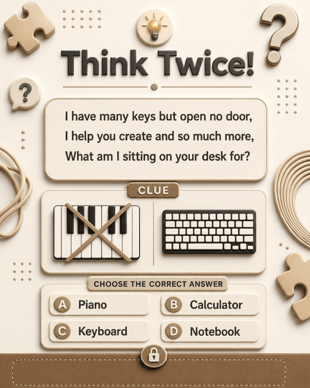Brain Teaser Riddle - AI Riddle Generator, Create Riddle Designs Online