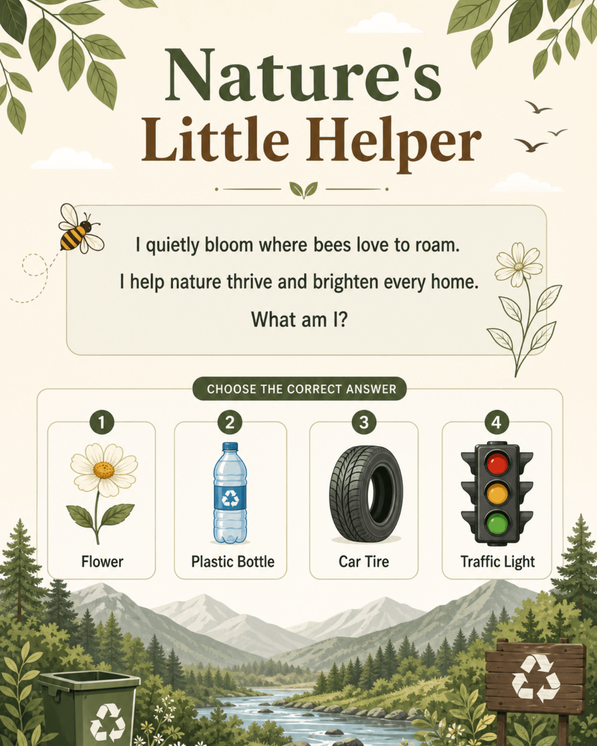 Environmental Awareness Riddle - AI Riddle Generator, Create Riddle Designs Online