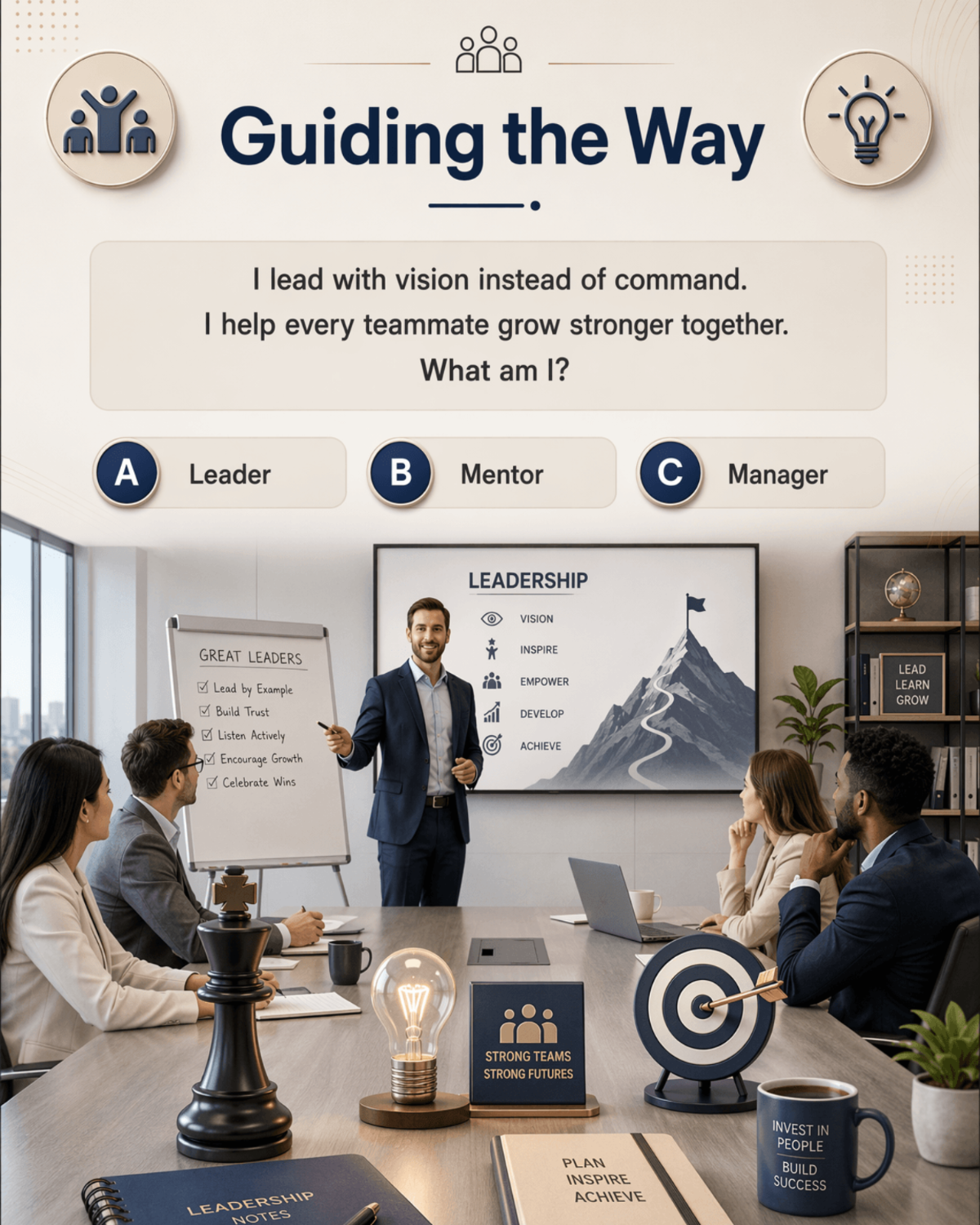 Leadership Training Riddle - AI Riddle Generator, Create Riddle Designs Online