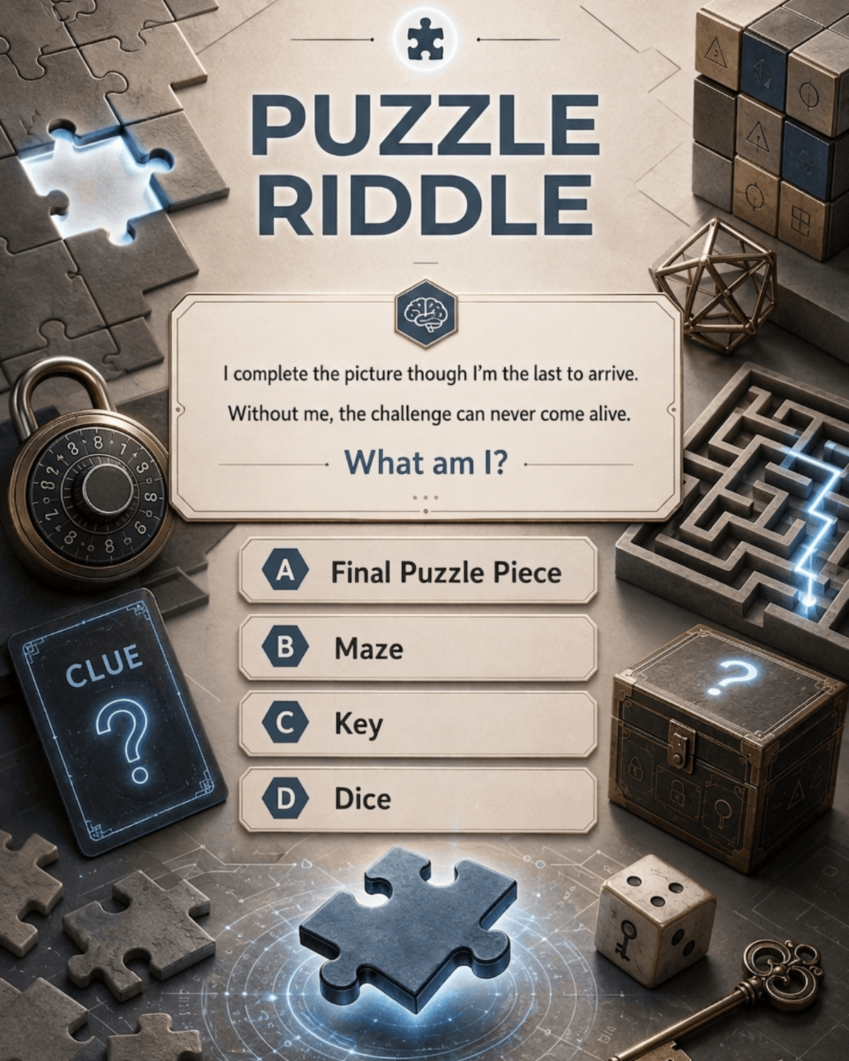 Puzzle Game Riddle - AI Riddle Generator, Create Riddle Designs Online