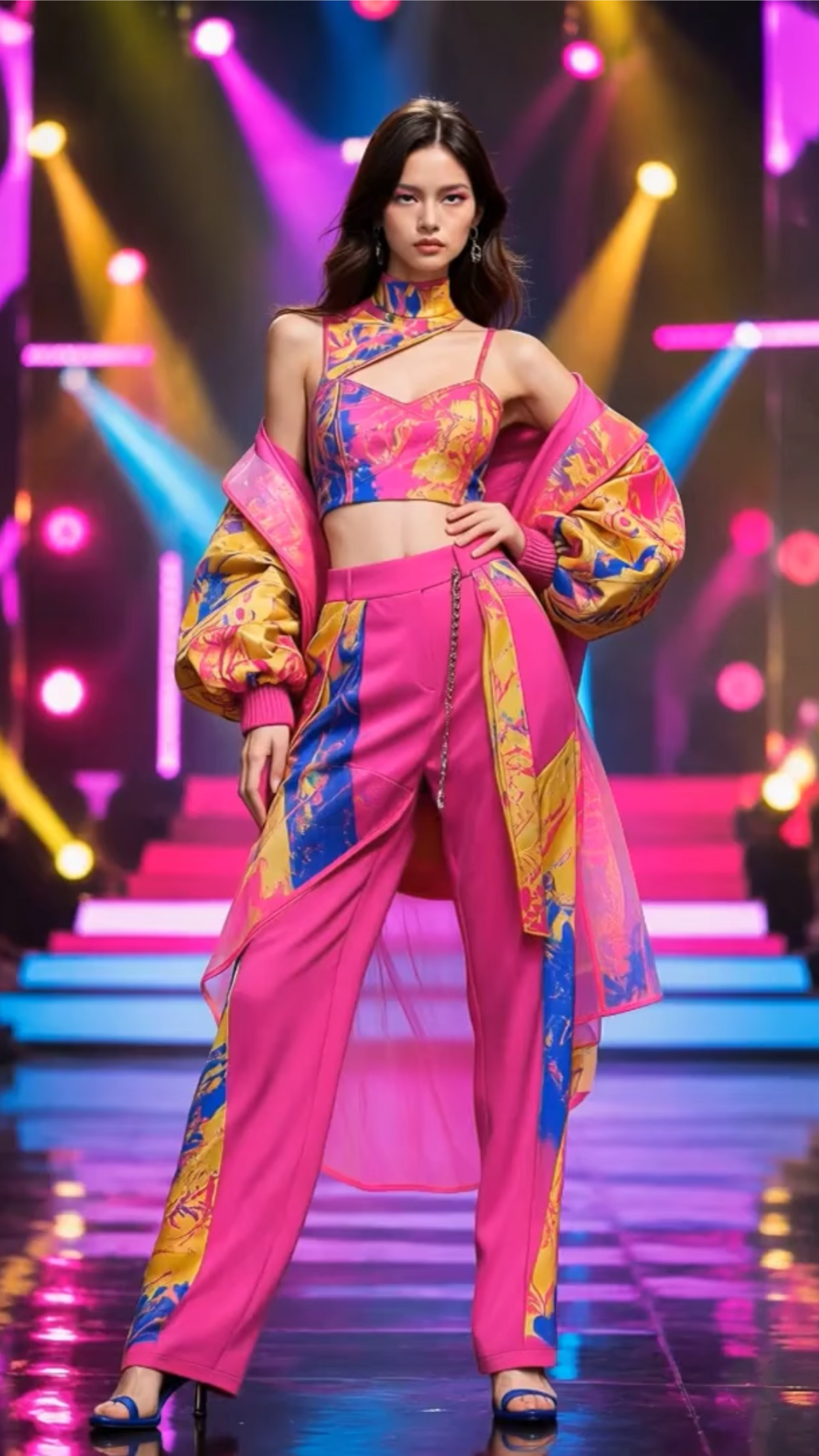 AI Fashion Model Runway Motion Control Video to Download