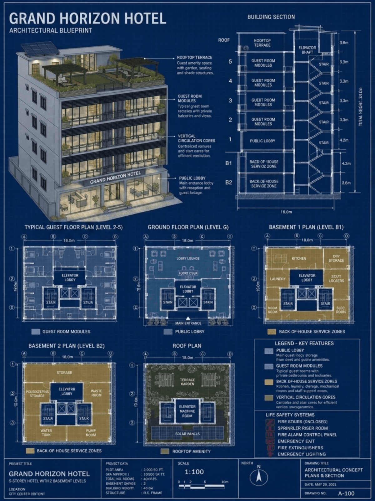 Hotel Building Blueprint - AI Blueprint Generator, Online AI Blueprint Maker Hotel Building Blueprint - AI Blueprint Generator, Online AI Blueprint Maker
