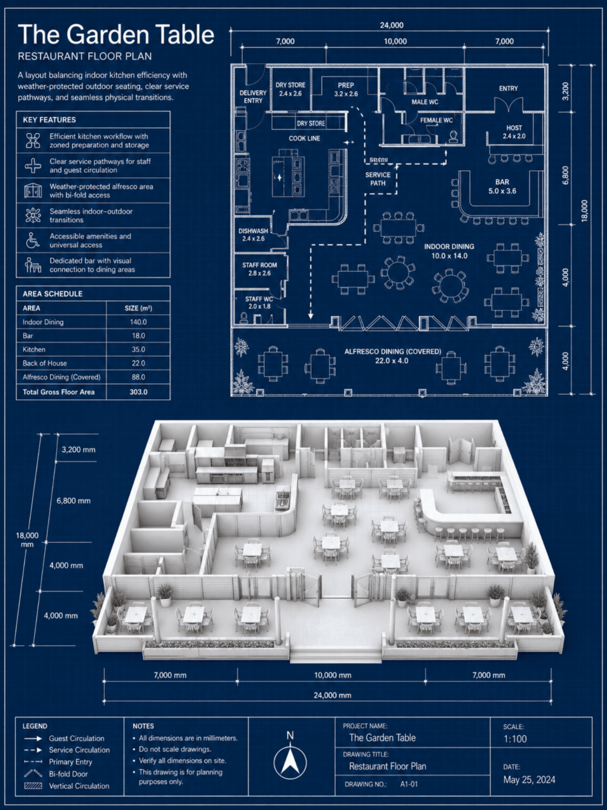 Restaurant Floor Plan Blueprint - AI Blueprint Generator, Online AI Blueprint Maker Restaurant Floor Plan Blueprint - AI Blueprint Generator, Online AI Blueprint Maker