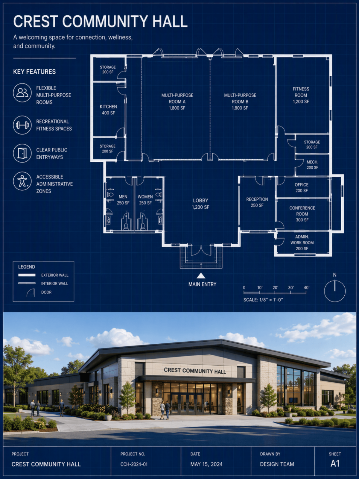Community Center Blueprint - AI Blueprint Generator, Online AI Blueprint Maker Community Center Blueprint - AI Blueprint Generator, Online AI Blueprint Maker