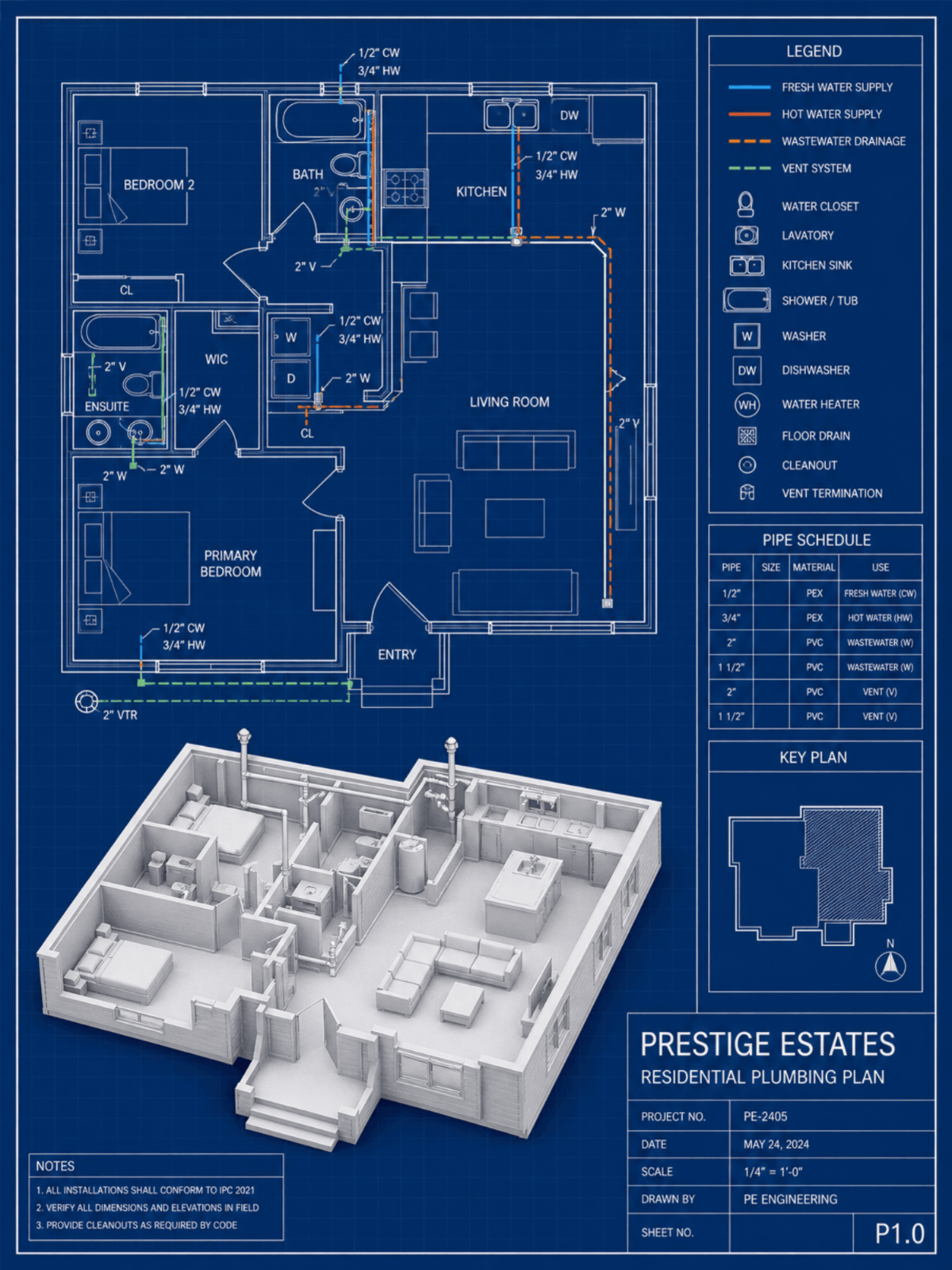 Residential Plumbing Blueprint - AI Blueprint Generator, Online AI Blueprint Maker Residential Plumbing Blueprint - AI Blueprint Generator, Online AI Blueprint Maker
