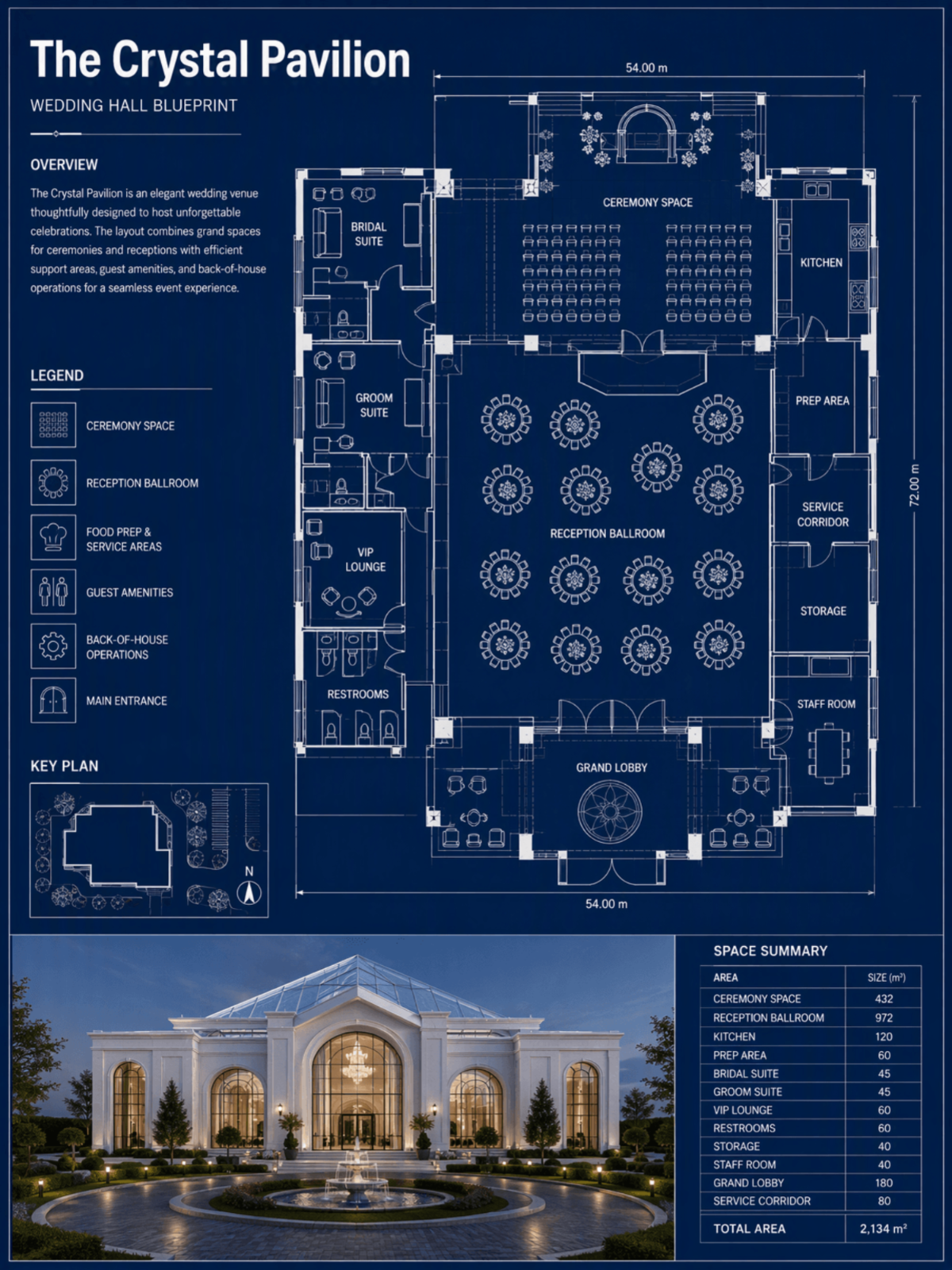 Wedding Hall Blueprint - AI Blueprint Generator, Online AI Blueprint Maker Wedding Hall Blueprint - AI Blueprint Generator, Online AI Blueprint Maker