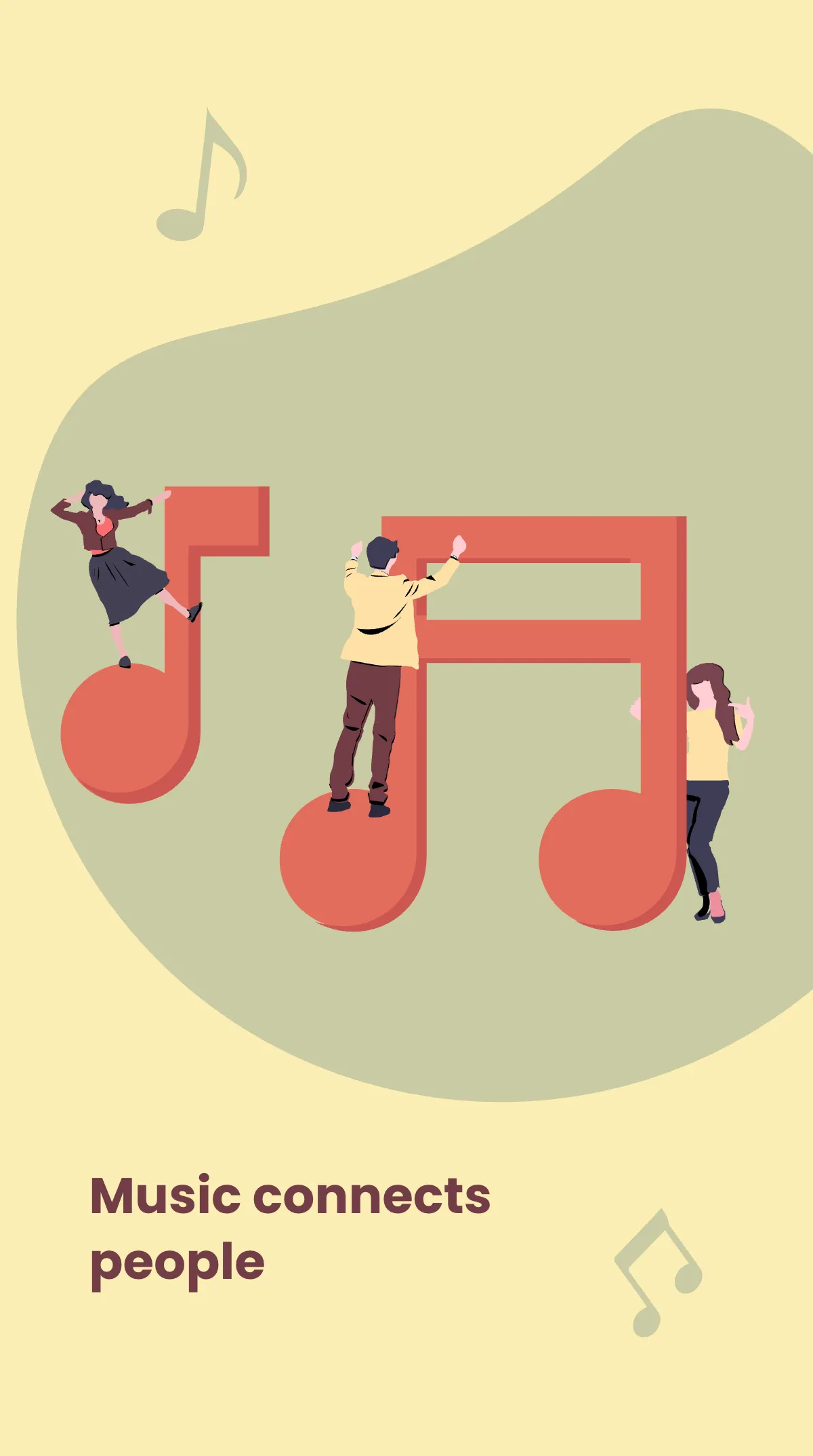 Music Quote Instagram Story Template