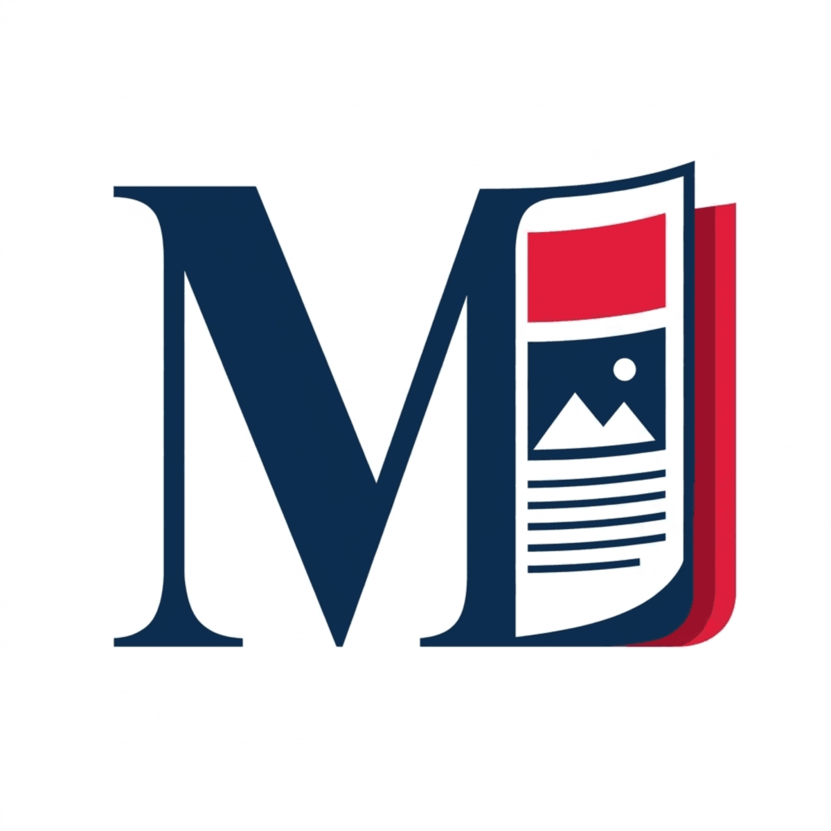 Free Magazine Website Favicon Template to Edit Online