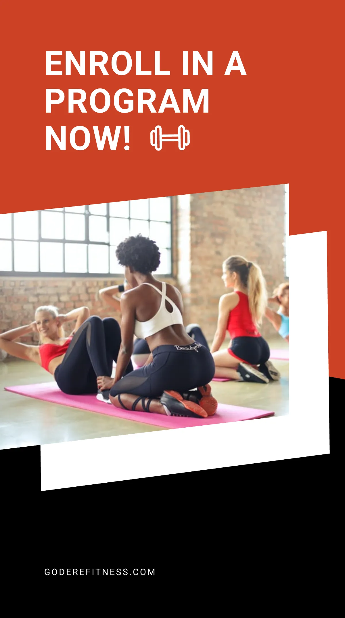 Free Fitness Training Instagram Story Template to Edit Online