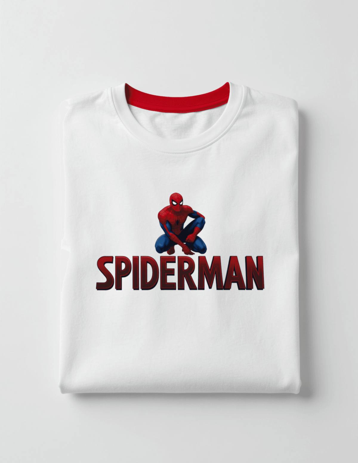 Free Perspective Folded T-Shirt Mockup Template to Edit Online