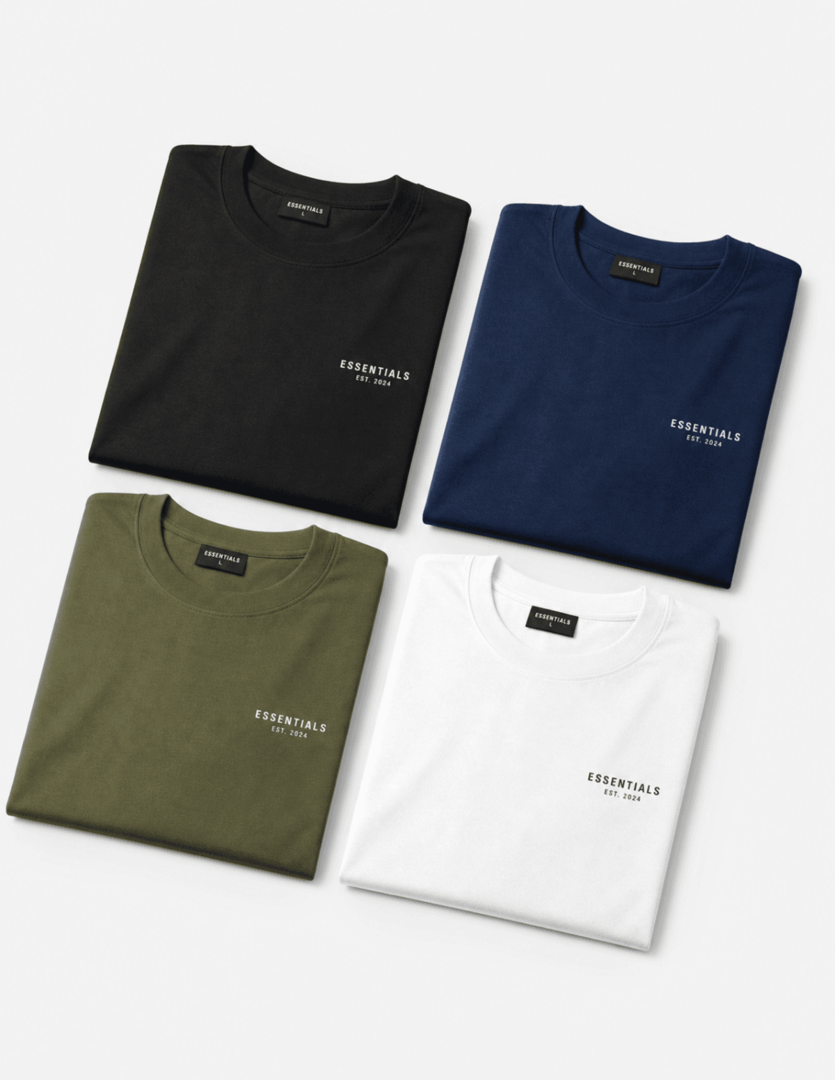 Free Plain Clothing Concept T-Shirt Mockup Template to Edit Online