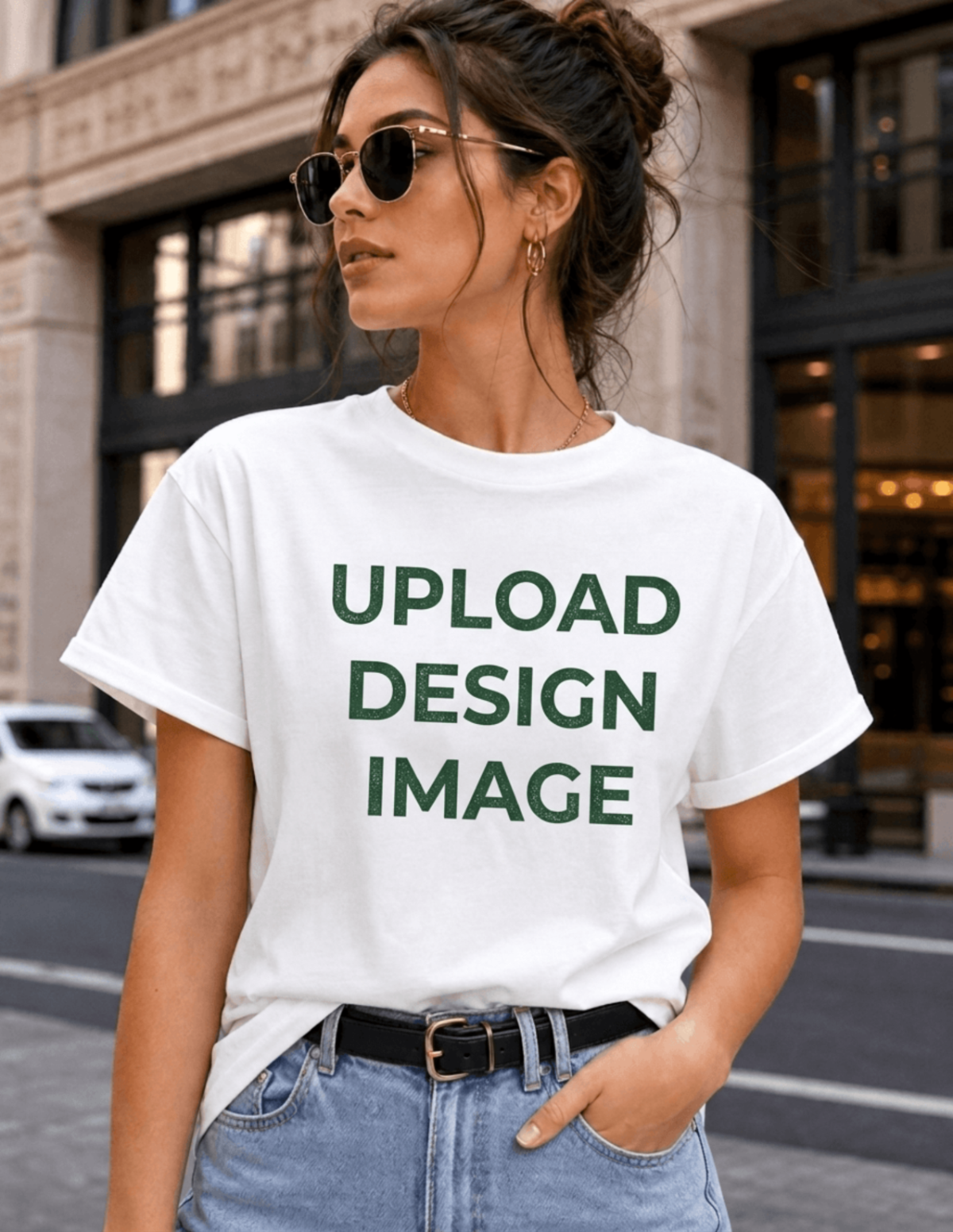 Free Fashion Collection T-shirt Mockup Template to Edit Online