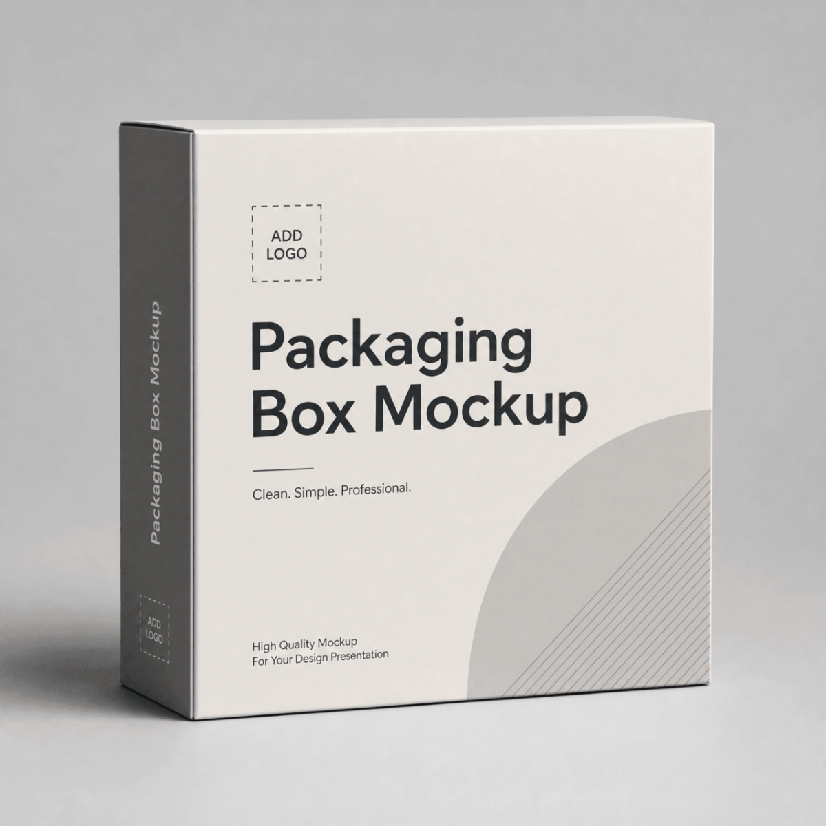 Free Packaging Box Mockup Template to Edit Online