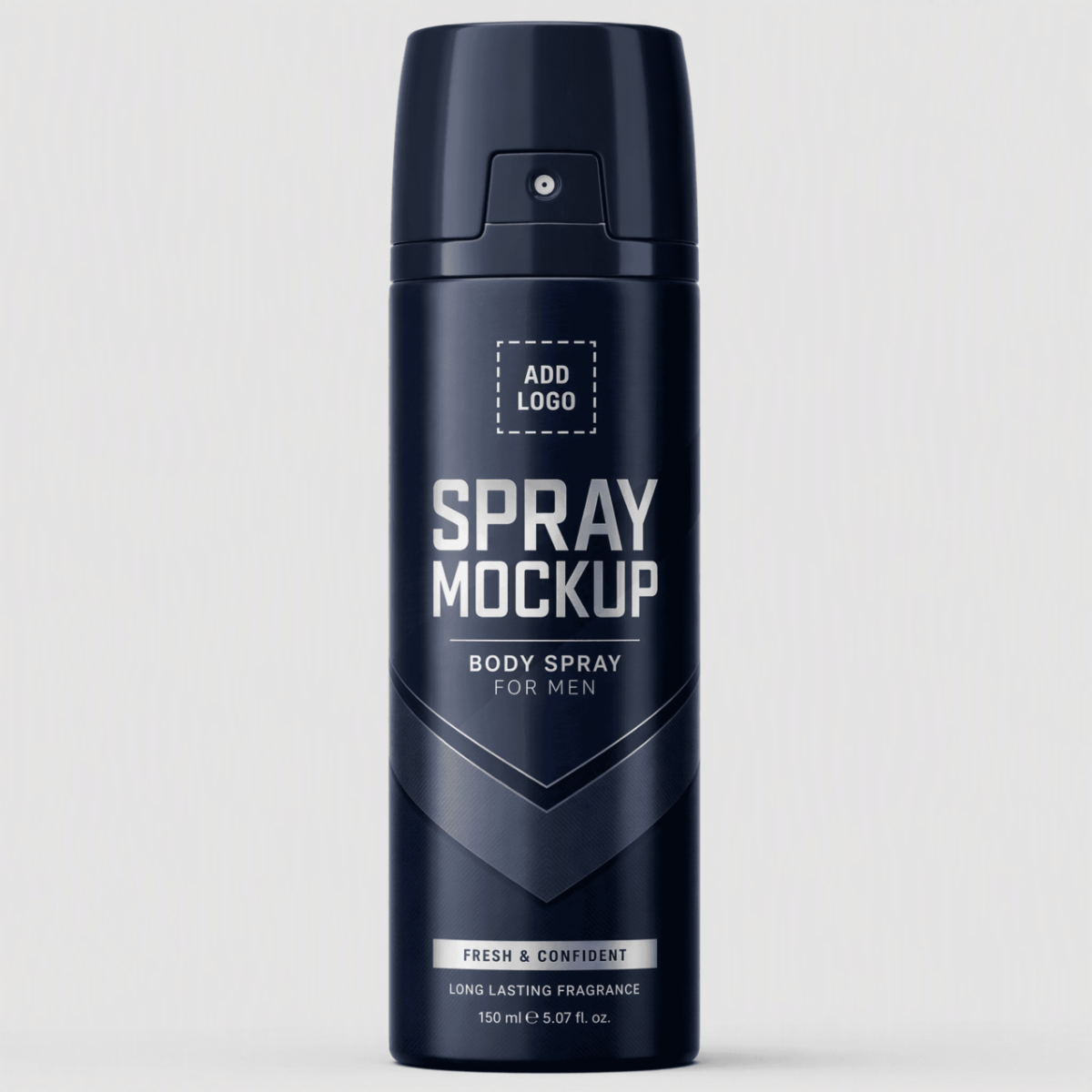 Free Body Spray Mockup Template to Edit Online