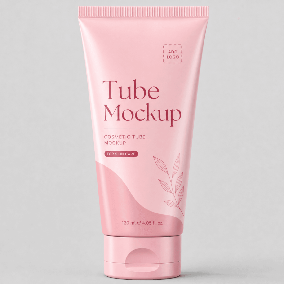 Free Tube with Sealed Cap Mockup Template to Edit Online