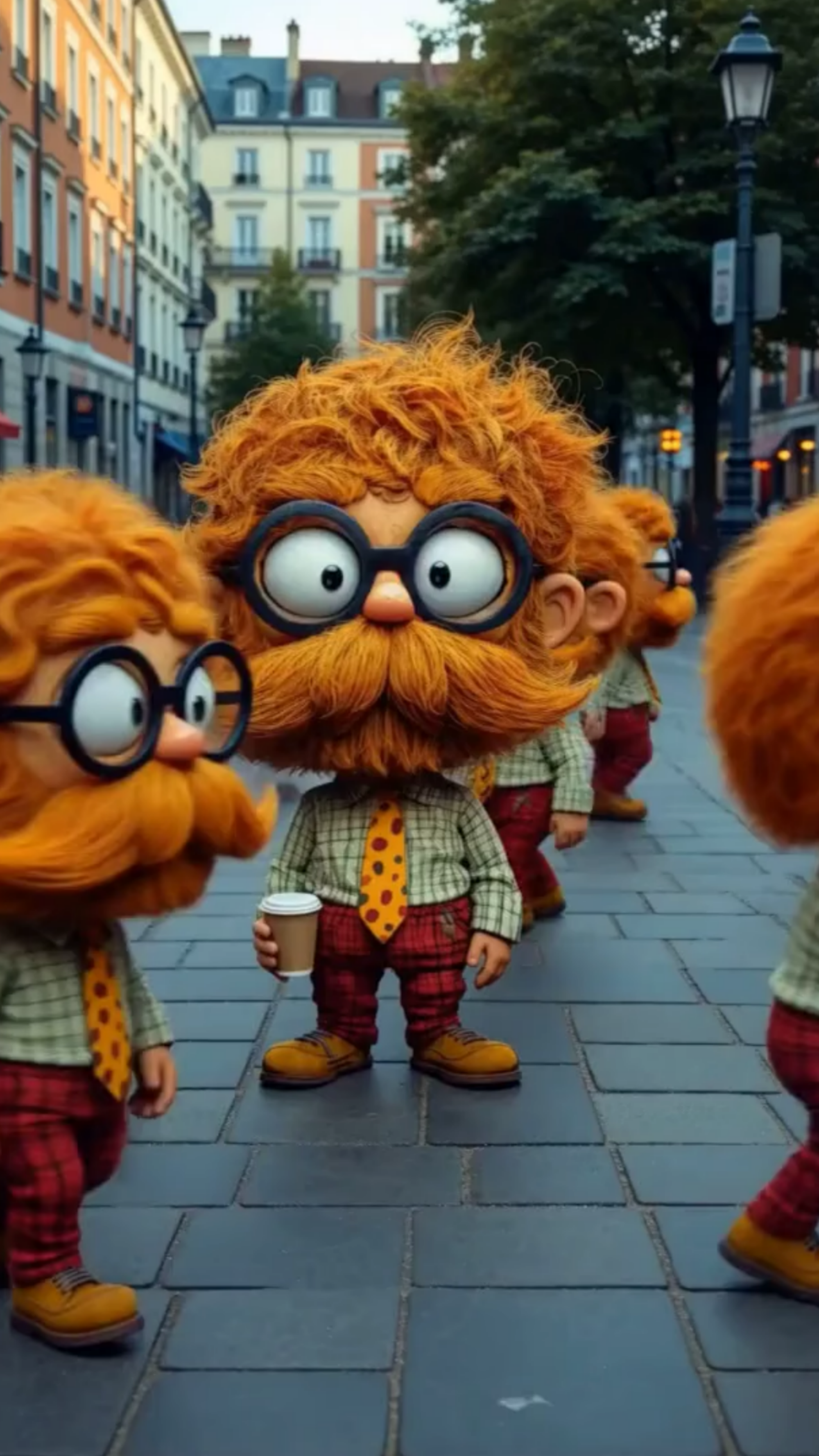 Clone Crowd AI Video Template – AI Character Clone Generator