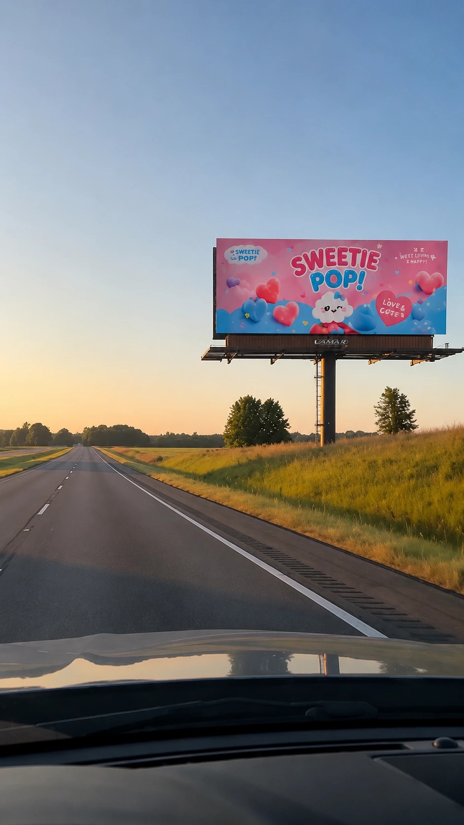 Car POV Billboard Product Showcase to Download Car POV Billboard Product Showcase to Download