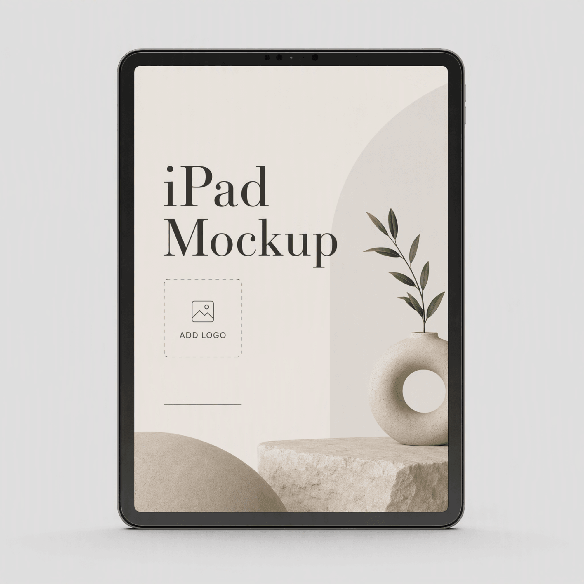 Free iPad Mockup Template to Edit Online