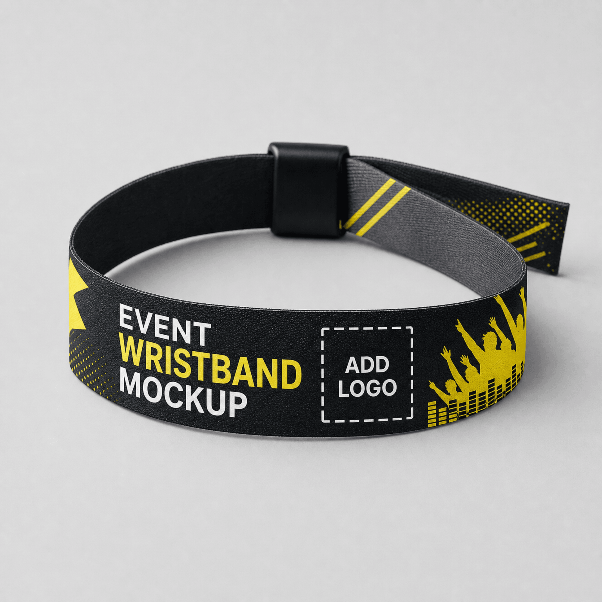 Free Wristband Mockup Template to Edit Online