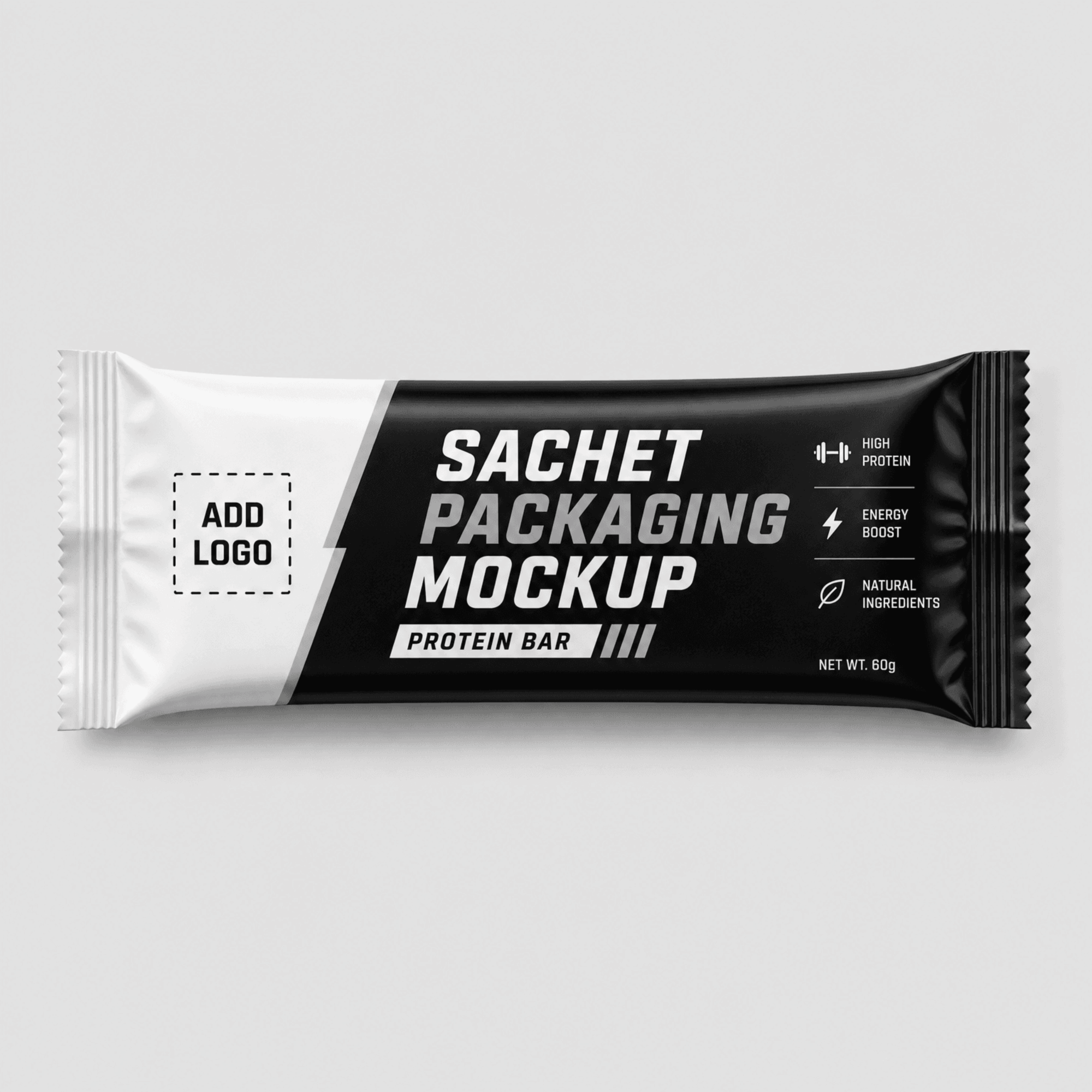 Free Sachet Packaging Mockup Template to Edit Online