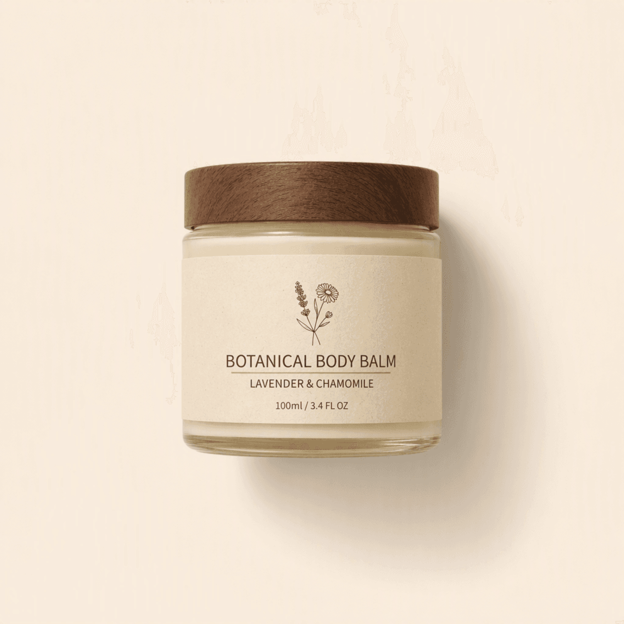 Free Body Balm Product Photography Template to Edit Online