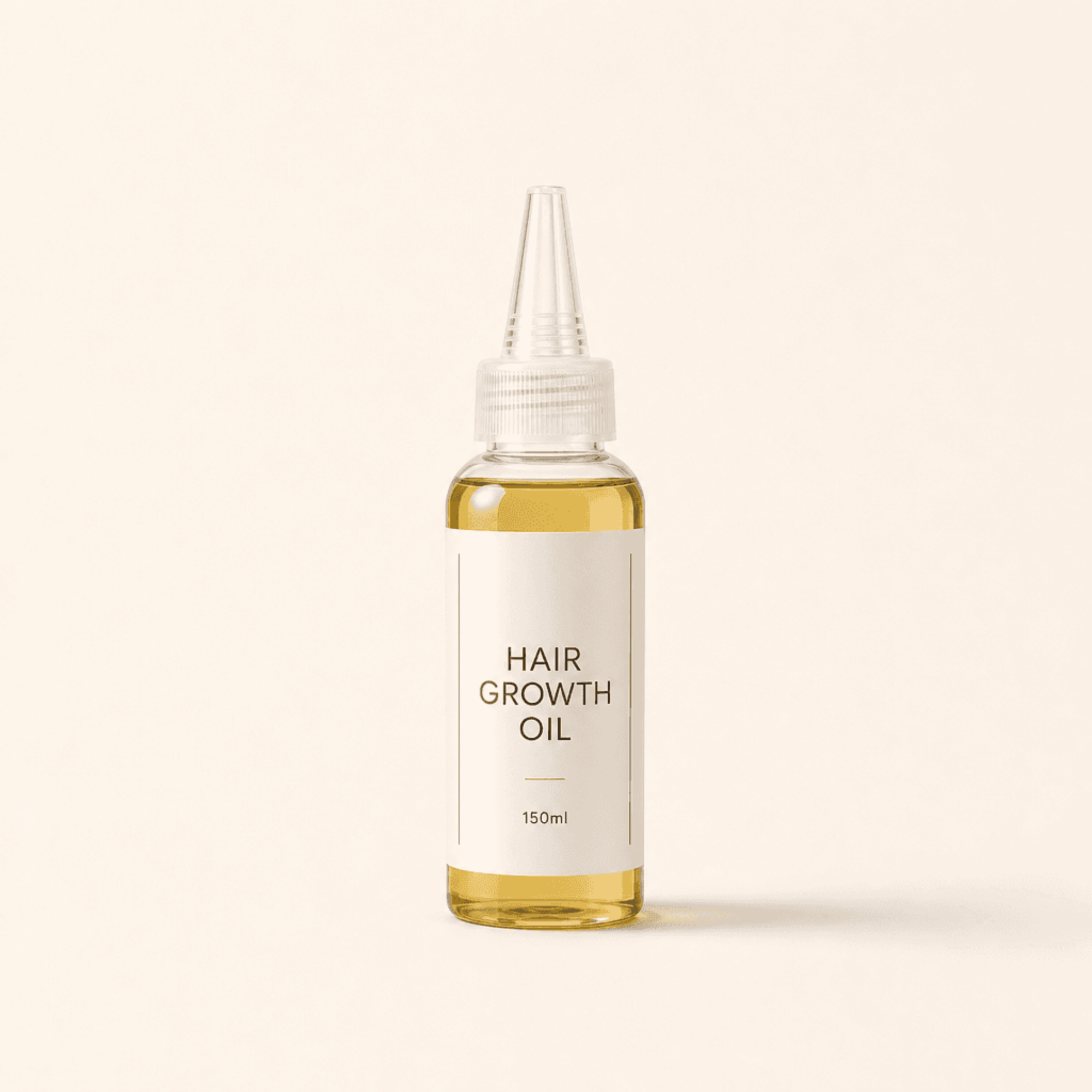 Free Hair Growth Oil Product Photography Template to Edit Online
