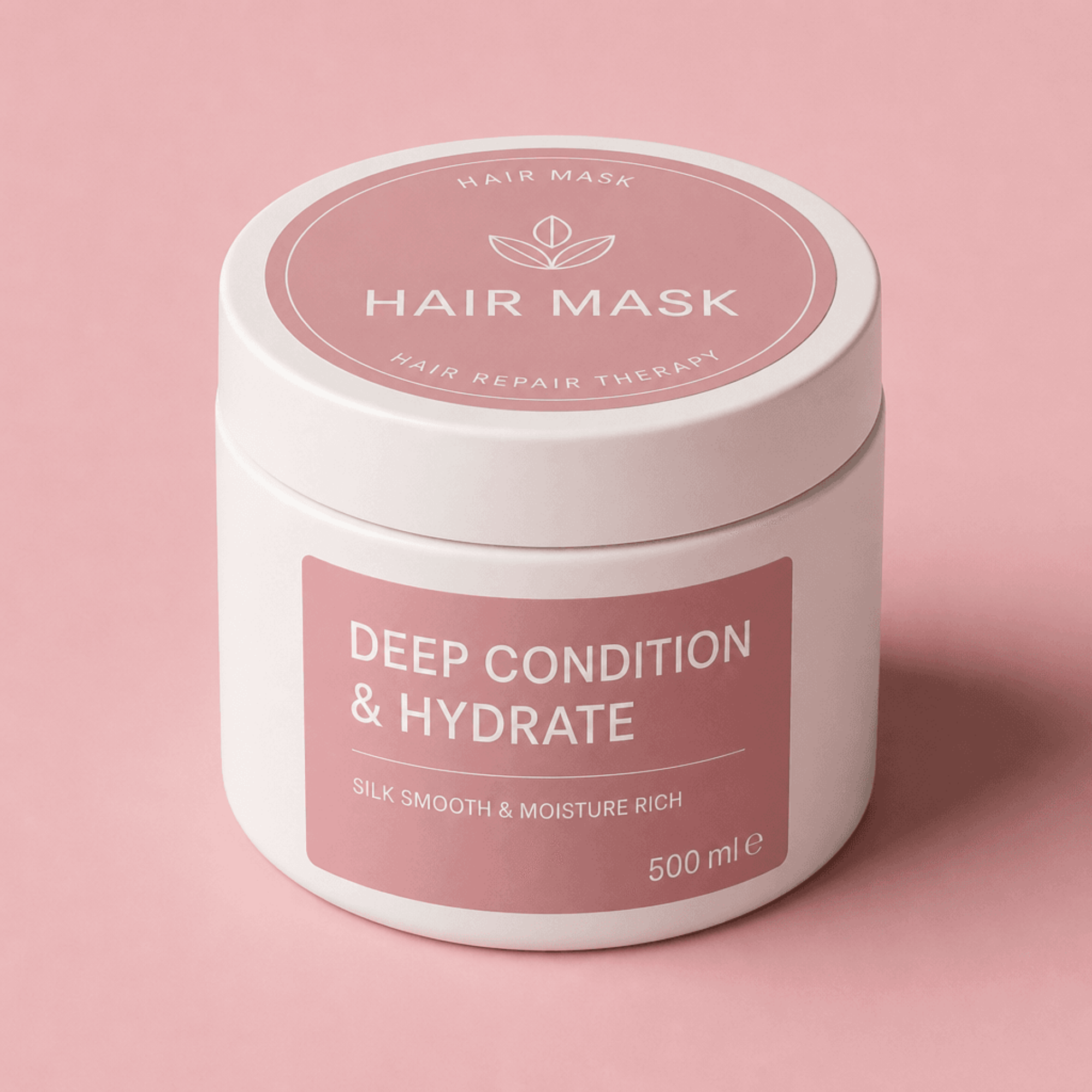 Hair Mask Product Photography Template