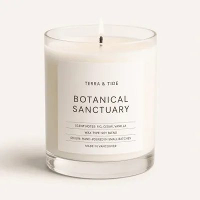 Free Scented Candle Product Photography Template to Edit Online