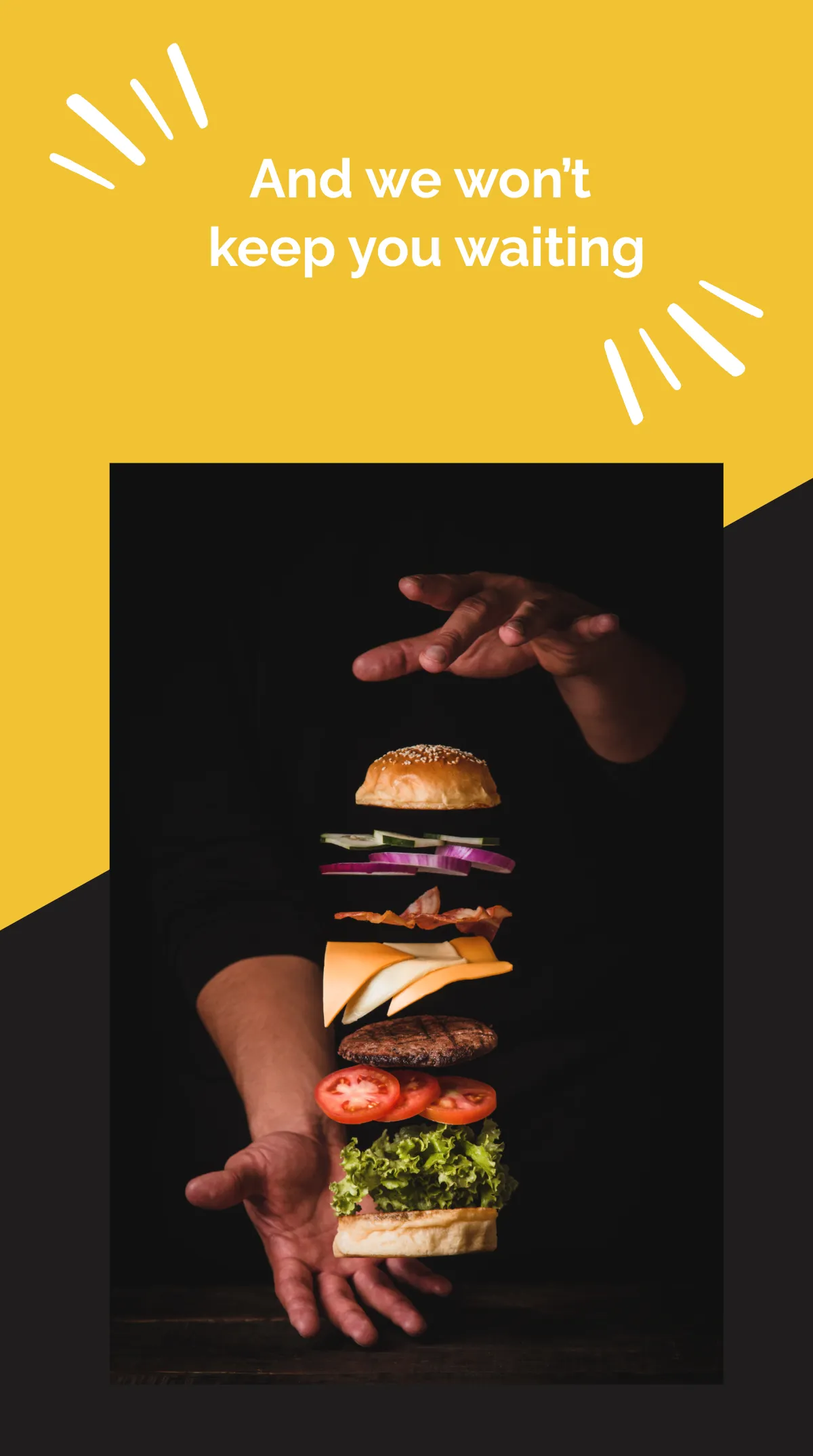 Free Fast Food Instagram Story Template to Edit Online