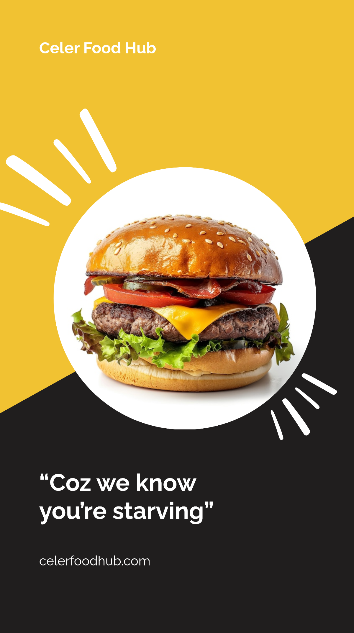 Free Fast Food Instagram Story Template to Edit Online