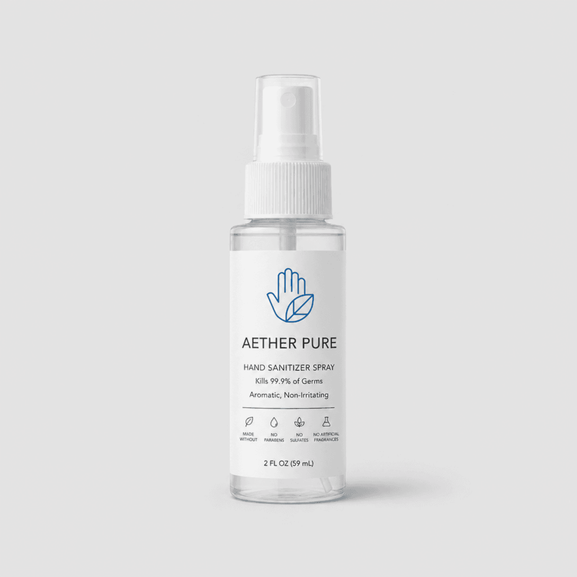 Free Sanitizer Spray Bottle Product Photography Template to Edit Online