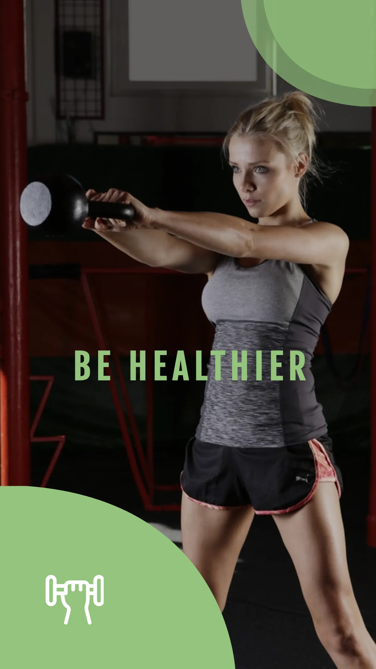 Free Fitness Motivation Instagram Story Template to Edit Online